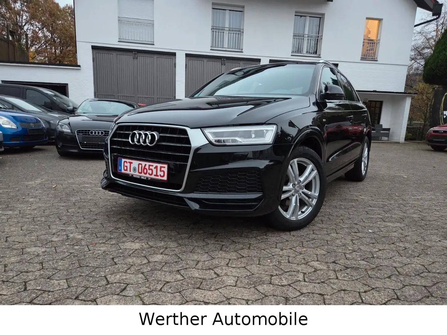 Audi Q3 S line Sportpaket / Navi/ LED Xenon/ Leder Schwarz - 1