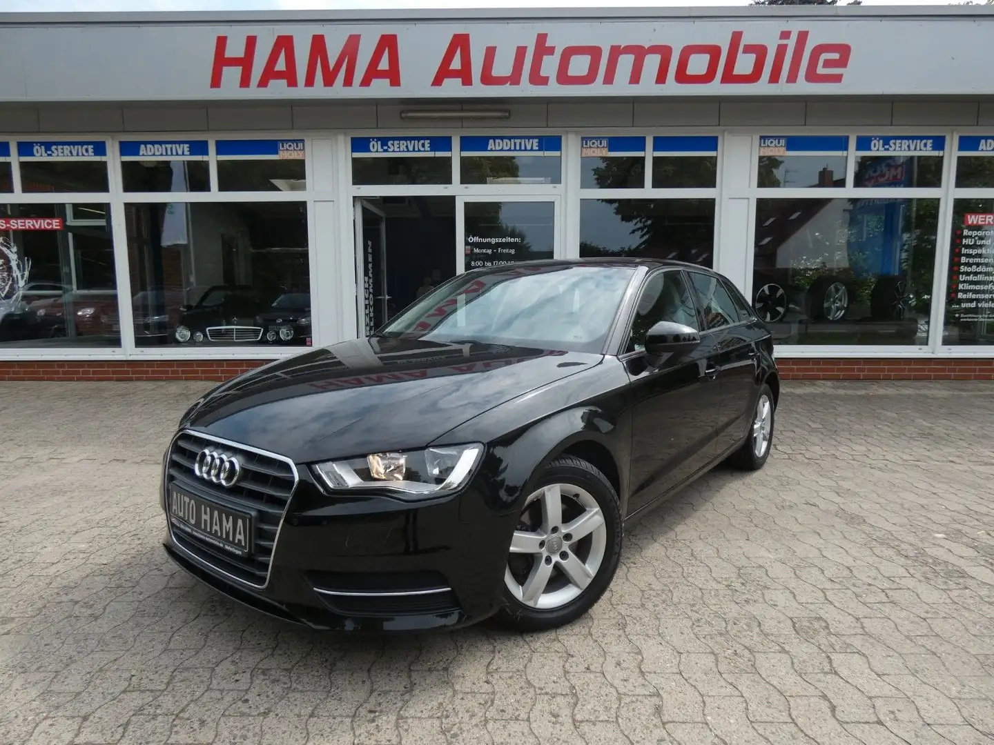 Audi A3 1.4 TFSI Sportback Attract. *Klima*AHK*1.Hand Noir - 1