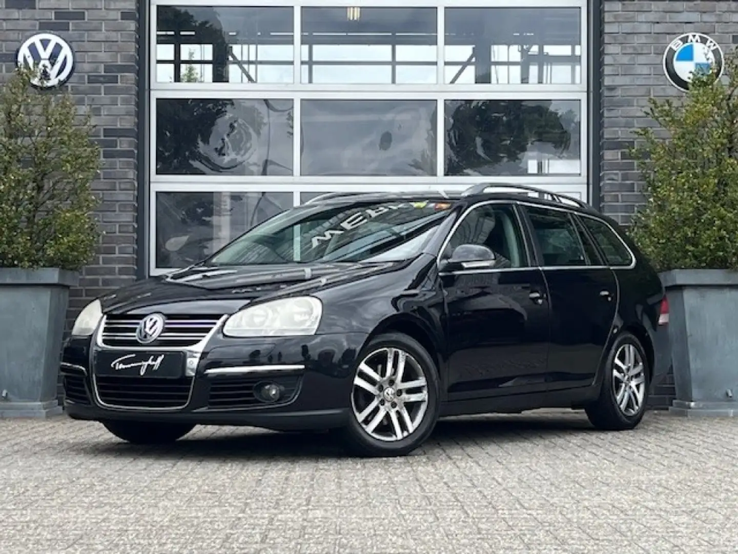 Volkswagen Golf Variant Variant 1.4 TSI HIGHLINE - ORG. NL. - APK 23-3-202 Zwart - 1