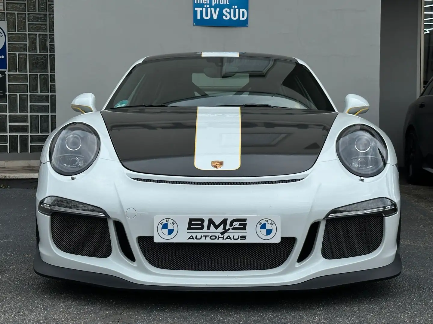 Porsche 991 911 GT3 Clubsport Schalensitz Carbon-Keramik Weiß - 2