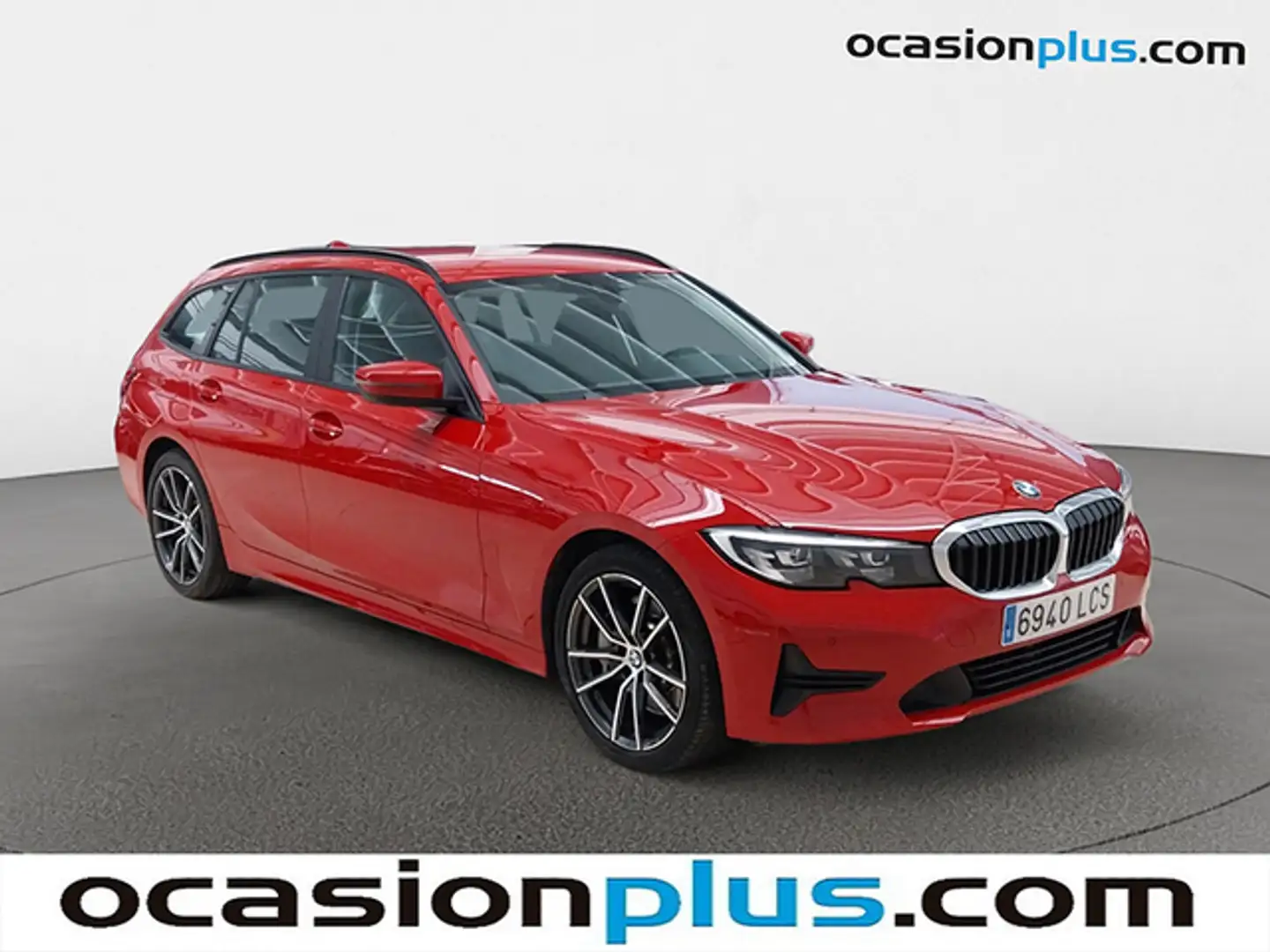 BMW 330 330dA xDrive Touring Rojo - 2