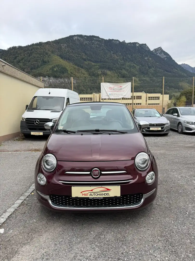 Fiat 500 500 1,2 Lounge /Panorama/Tempomat/Apple CarPlay/ Rot - 2