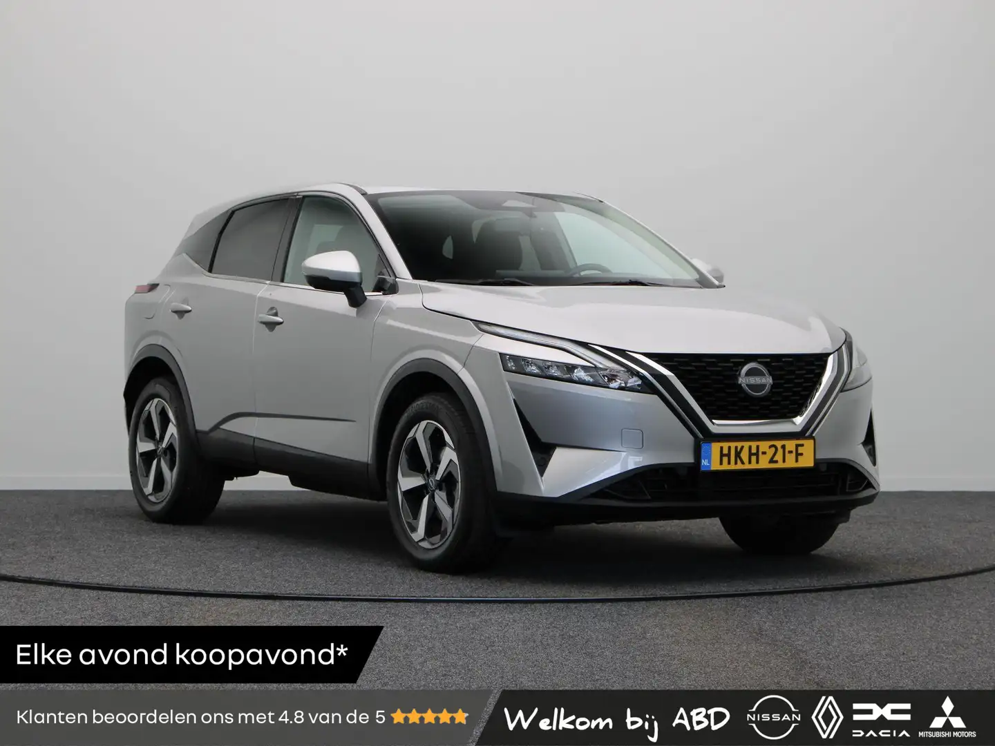 Nissan Qashqai 158pk MHEV Xtronic N-Connecta | 1800kg Trekvermoge Grijs - 1