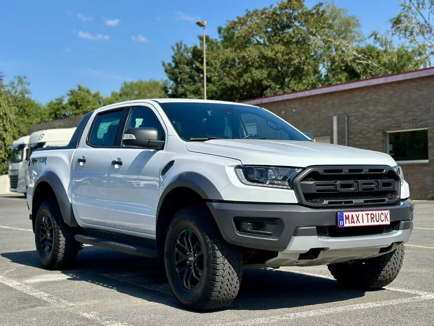 Ford Ranger Raptor Dubbele Cabine-33900€-Leasing 1214€/M Blanc - 2