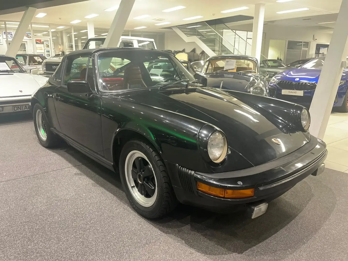 Porsche 911 SC 3.0 Targa *BarnFind*Tolle Basis* Noir - 1