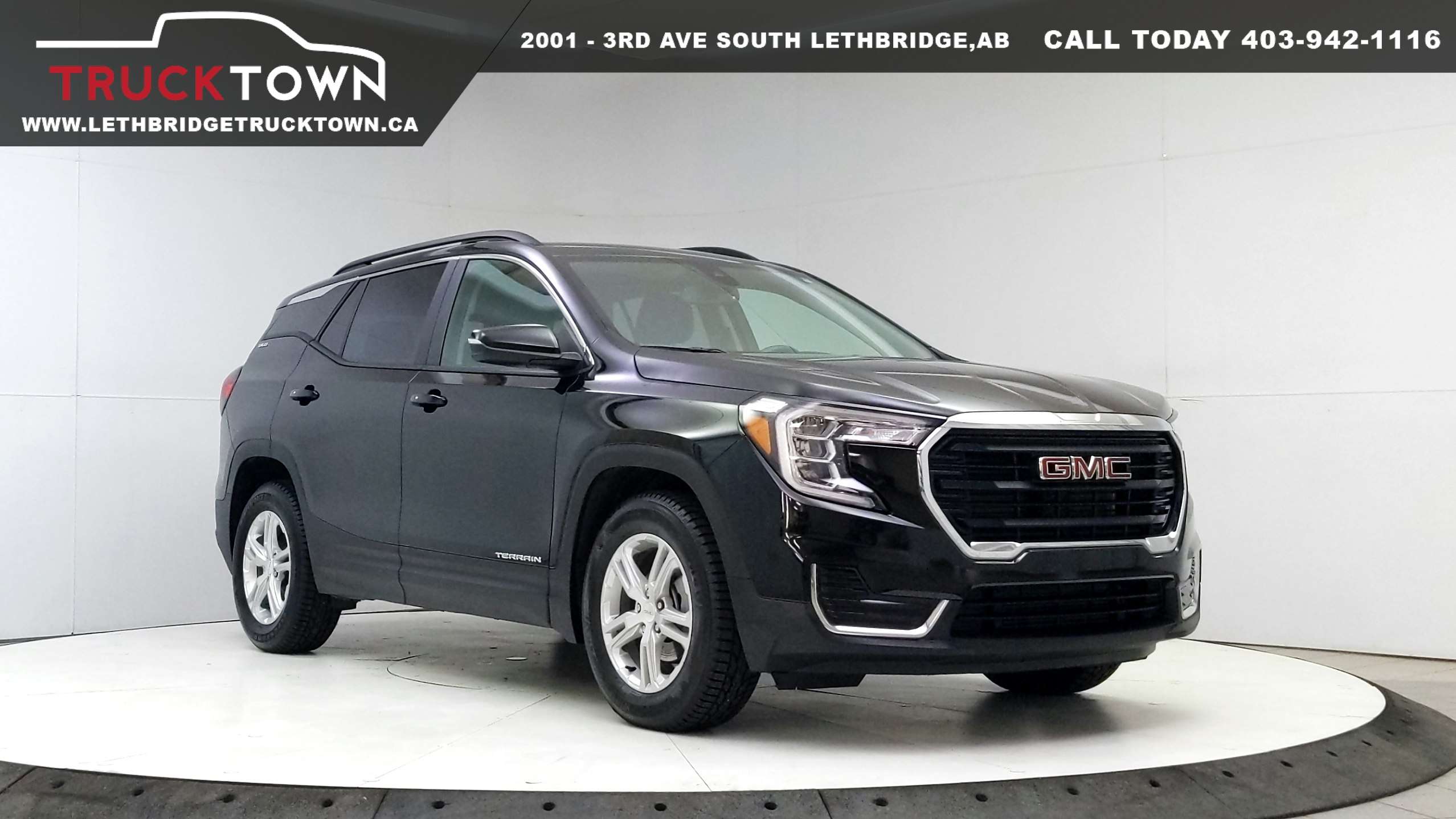Black (Ebony Twilight Metallic) 2024 GMC Terrain SUV / Crossover Front-Wheel Drive Automatic