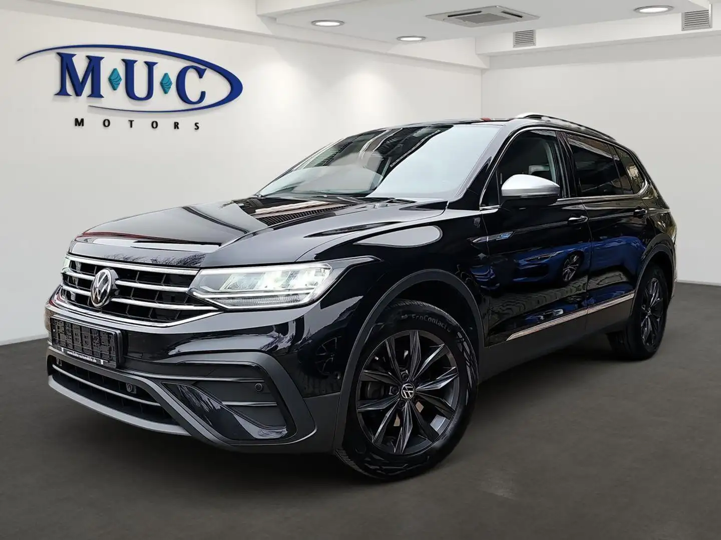 Volkswagen Tiguan Allspace 2.0 TDI Zwart - 1