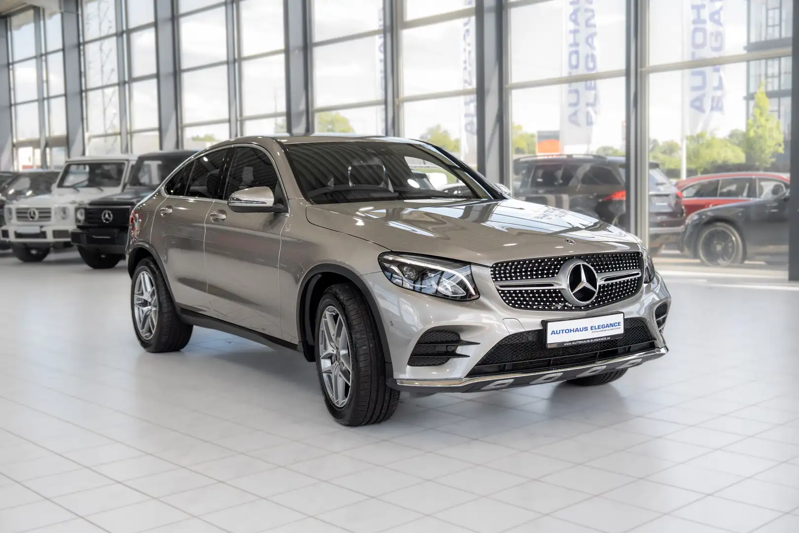 Mercedes-Benz GLC 250 Coupe 4Matic*AMG-LINE*SPORT-FAHRWERK*LED Grau - 1