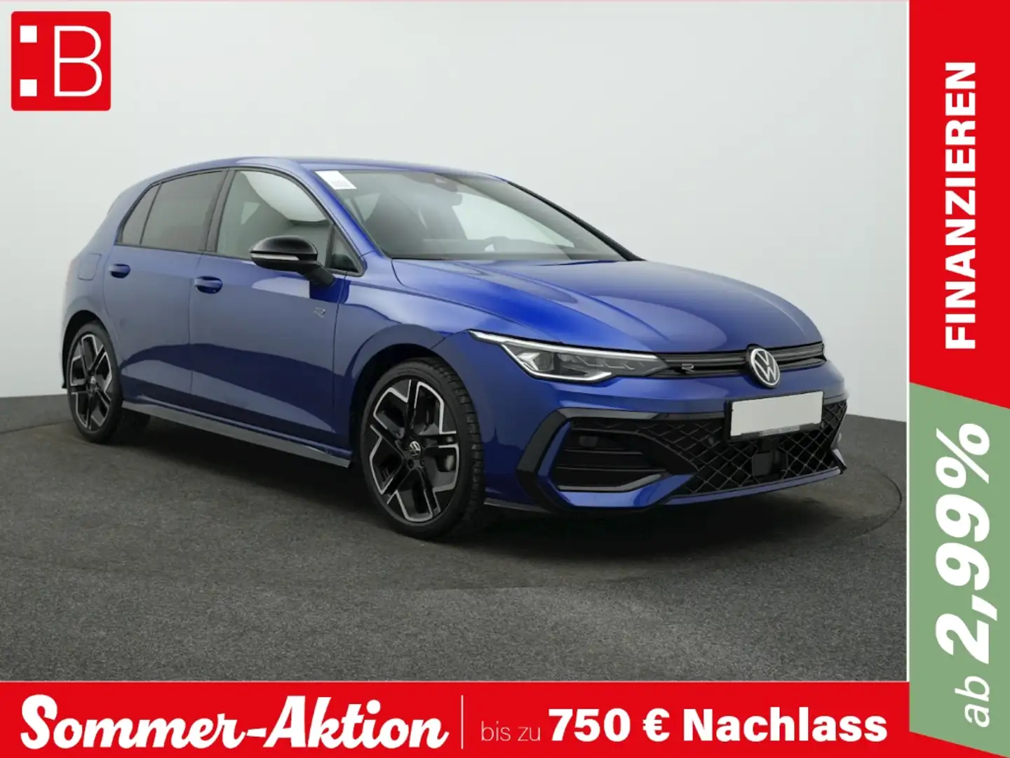 Volkswagen Golf R 8 2.0 TDI DSG R-LINE BLACK STYLE HK-SOUND NAVI 18 Blau - 1