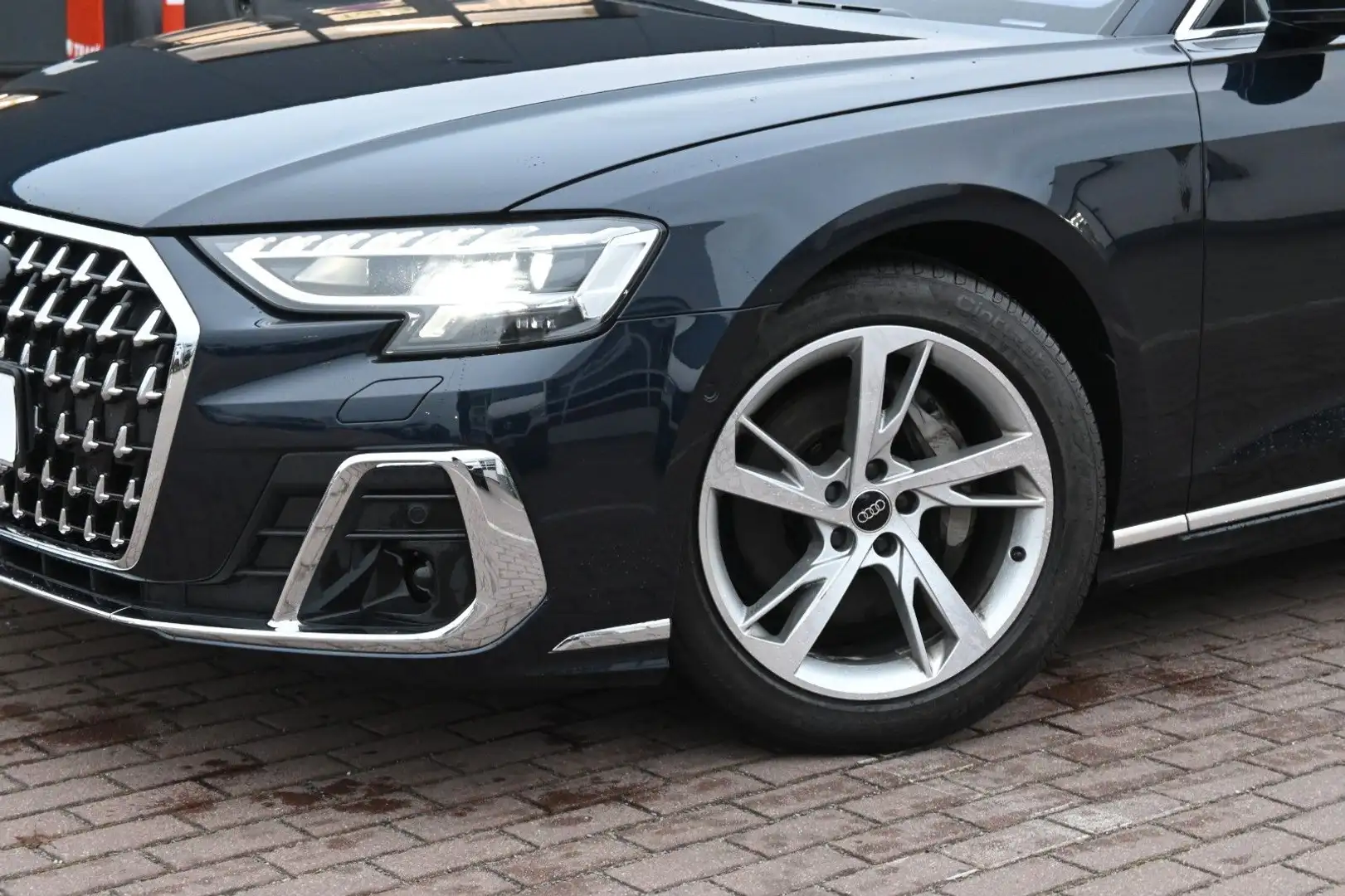 Audi A8 50 TDI quattro *NAV*ACC*STDHZG*360°*MIETKAUF* Blau - 2