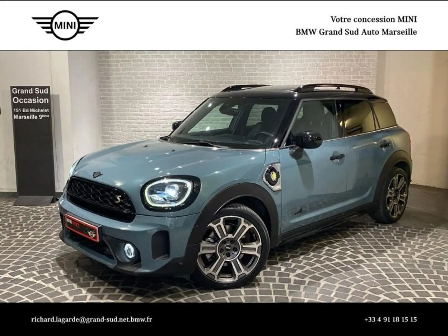 MINI Countryman C Cooper SE  125ch + 95ch Northwood ALL4 BVA6 Vert - 1