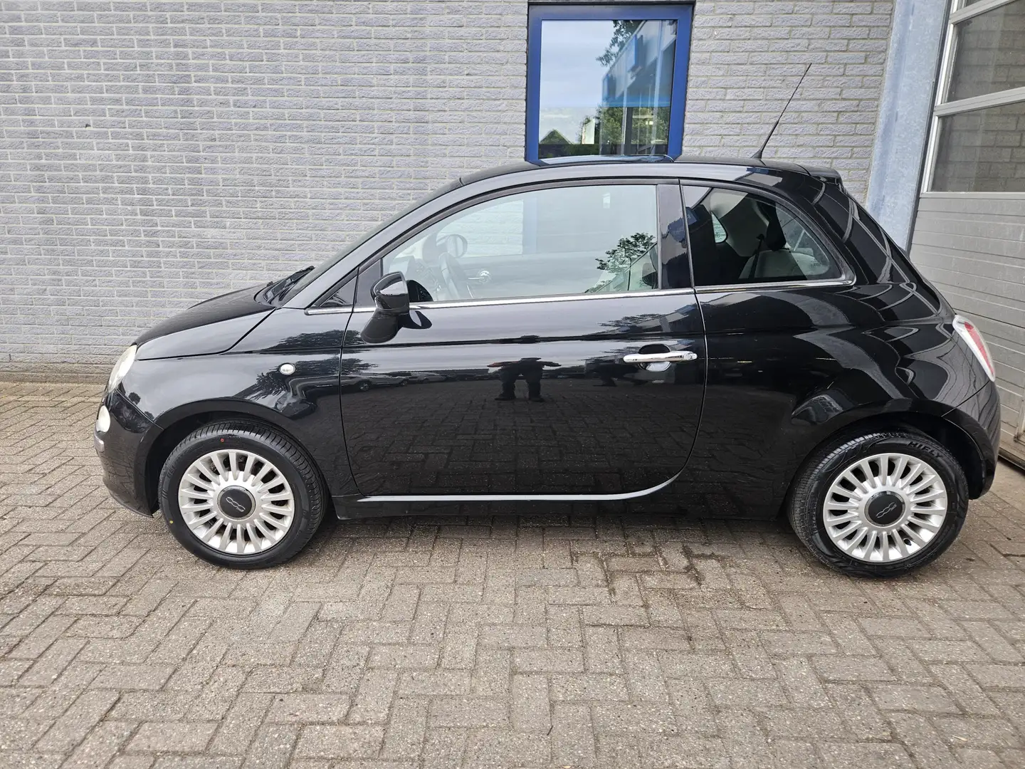 Fiat 500 1.2 Lounge Inclusief Afleveringskosten Negru - 2
