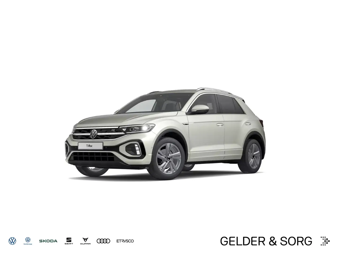 Volkswagen T-Roc R-Line 1.5 TSI ACC*CarPlay*AHK*Navi*RFK* Grau - 1