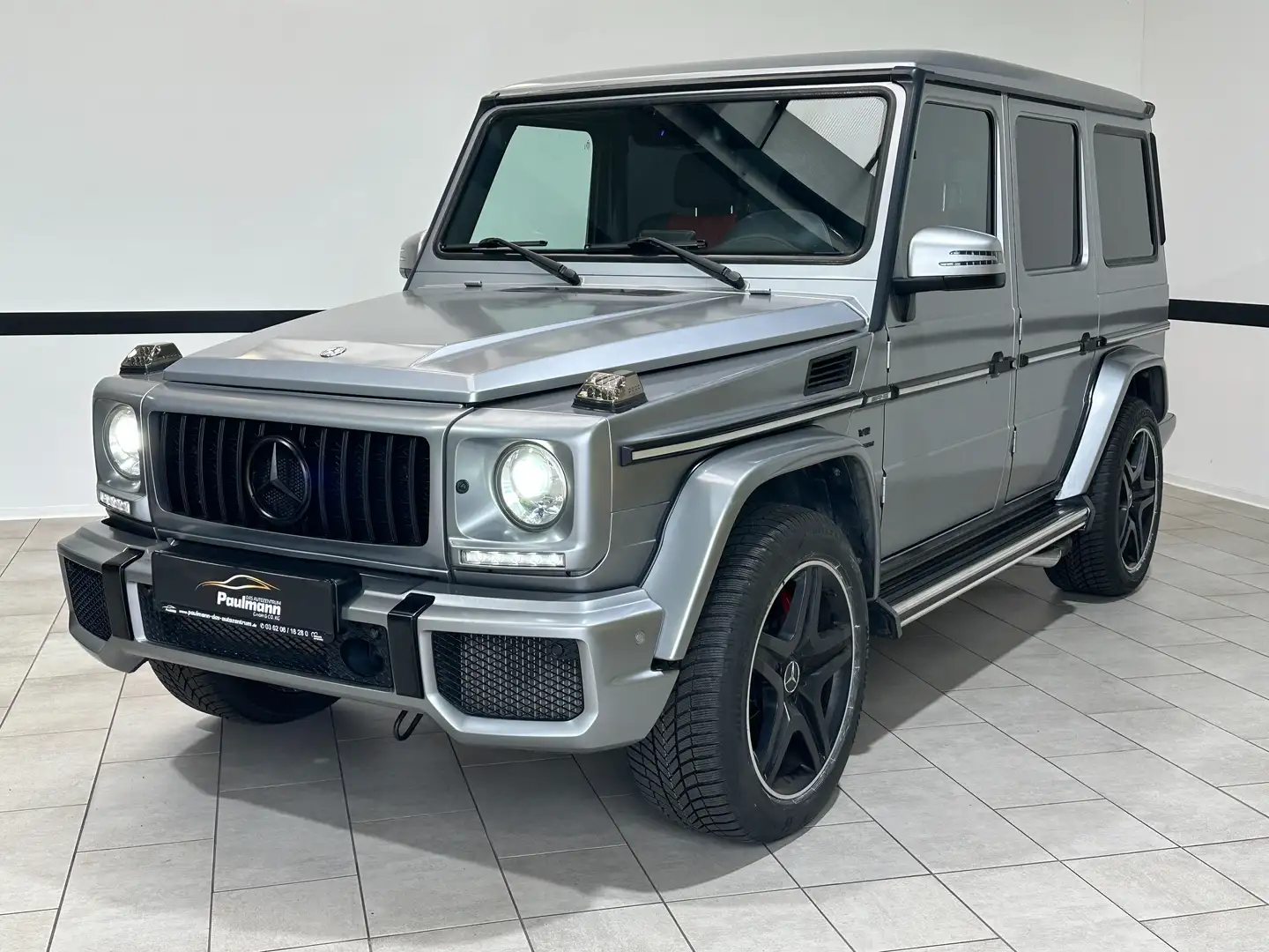 Mercedes-Benz G 63 AMG SPEEDSHIFT 7G-T Navi*Leder*Xenon*Carbon*RearSeat* Grau - 1