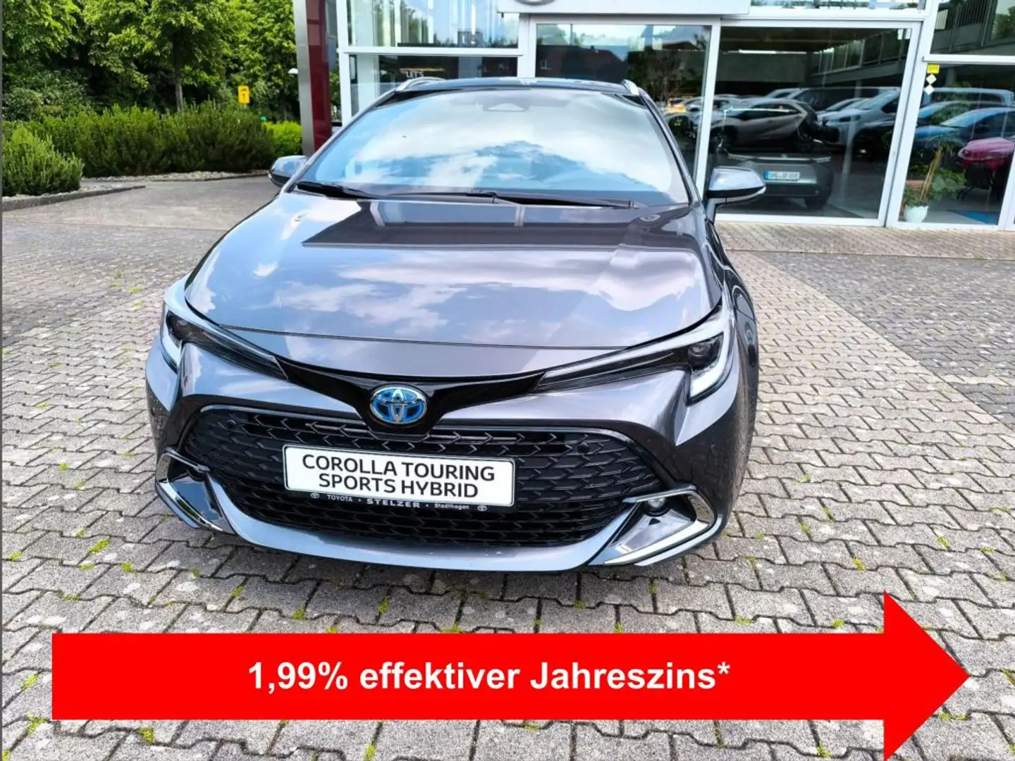 Toyota Corolla 2.0 Hybrid Touring Sports Teamplayer Grau - 1