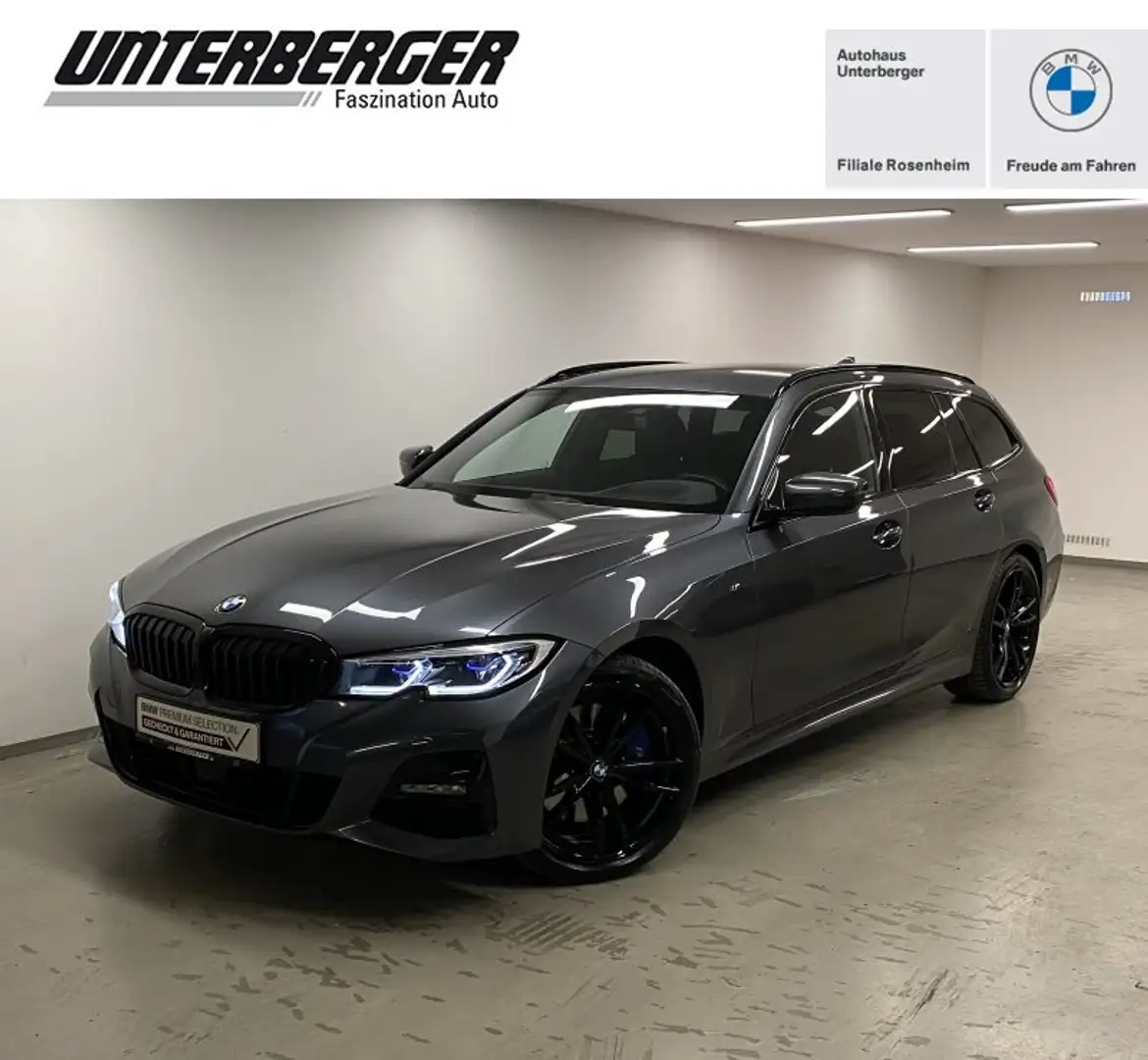 BMW 330 i xDrive M Sport Drivingass. Parkass. Laser Head-U Grau - 1