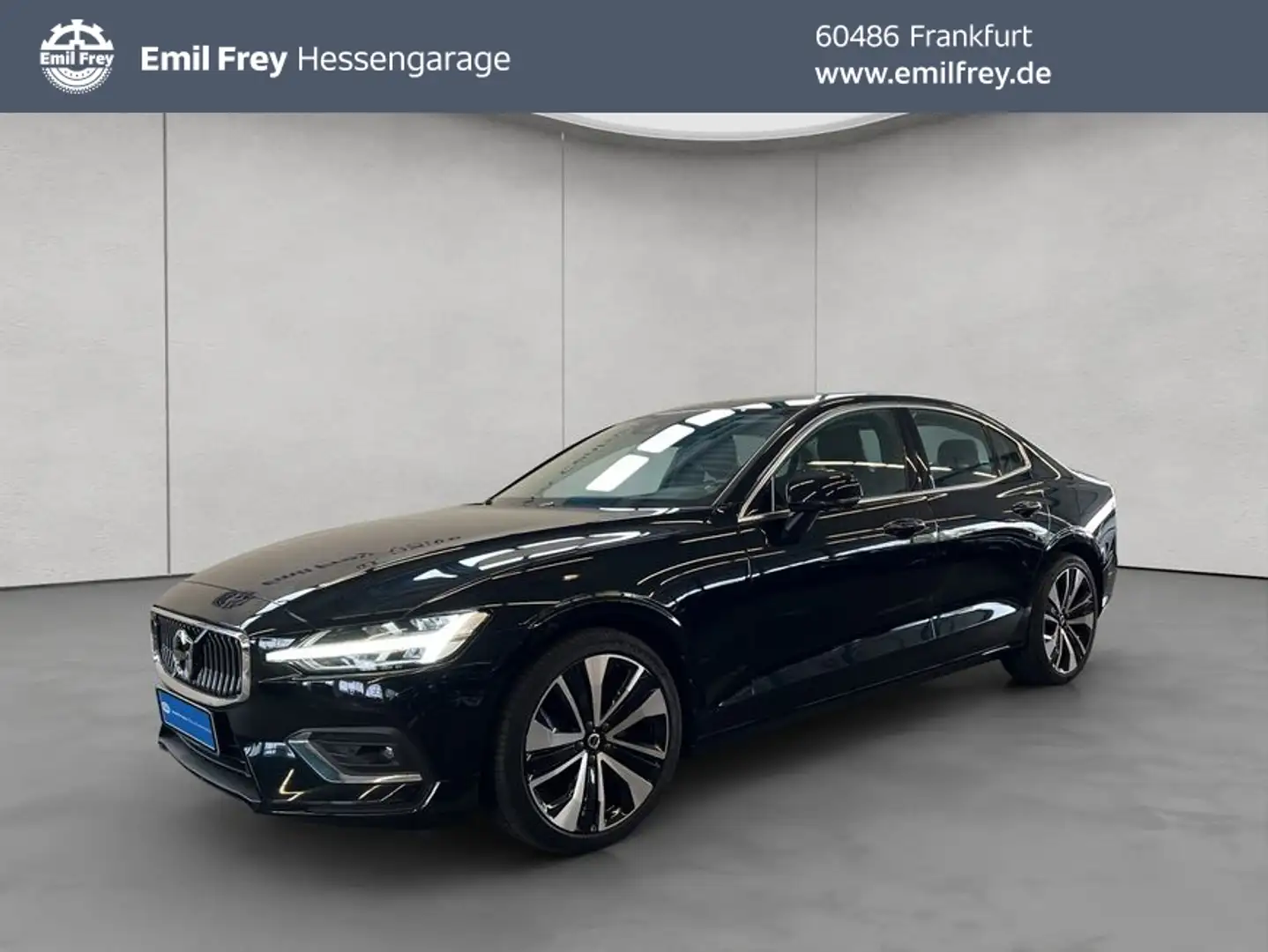 Volvo S60 B4 Inscription Aut Glasd 360° Standh PilotAssi Schwarz - 1