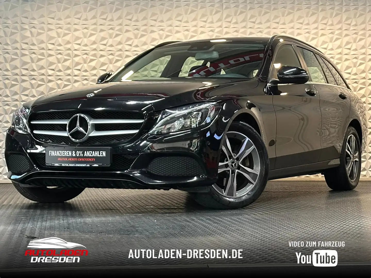Mercedes-Benz C 200 d T* LED#SHZ#TEMPO#PDC#NAVI#FRONT#KLIMA#TOT Schwarz - 1