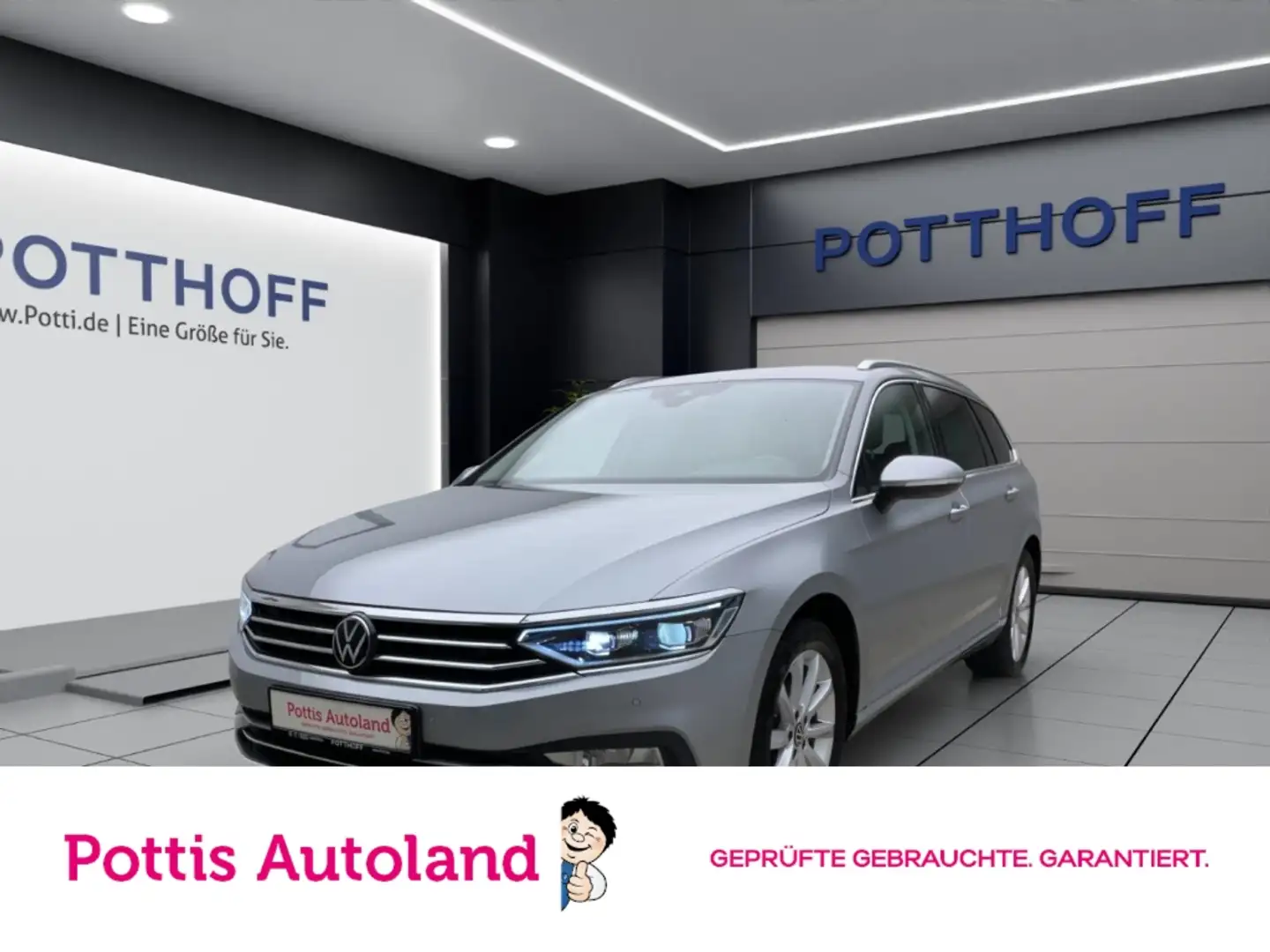 Volkswagen Passat Variant 2.0 TDI DSG ELEGANCE AHK NAVI IQ.LIGHT Silber - 1
