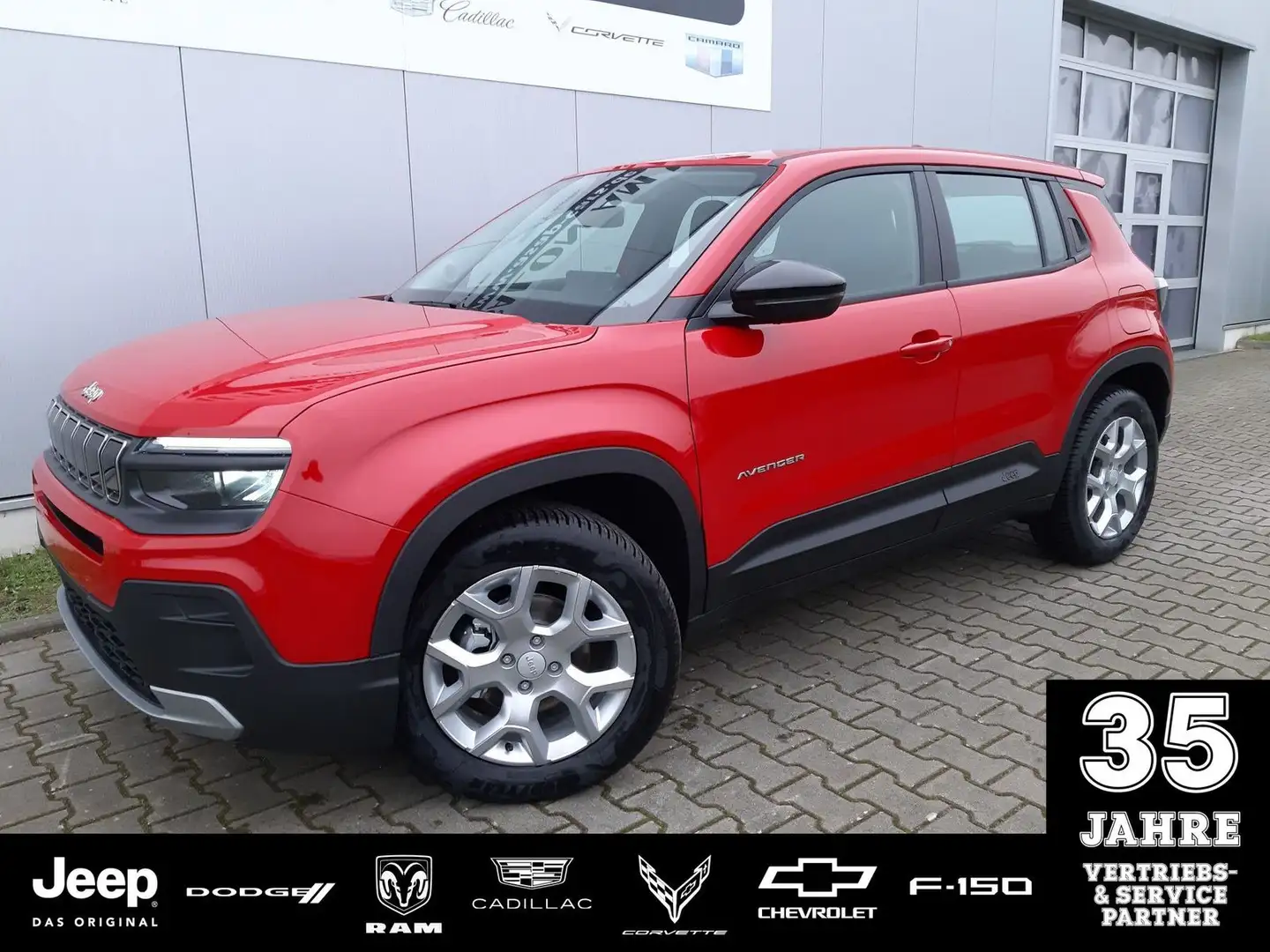 Jeep Avenger Altitude 1,2 MT mit Allwetterreifen Rot - 1