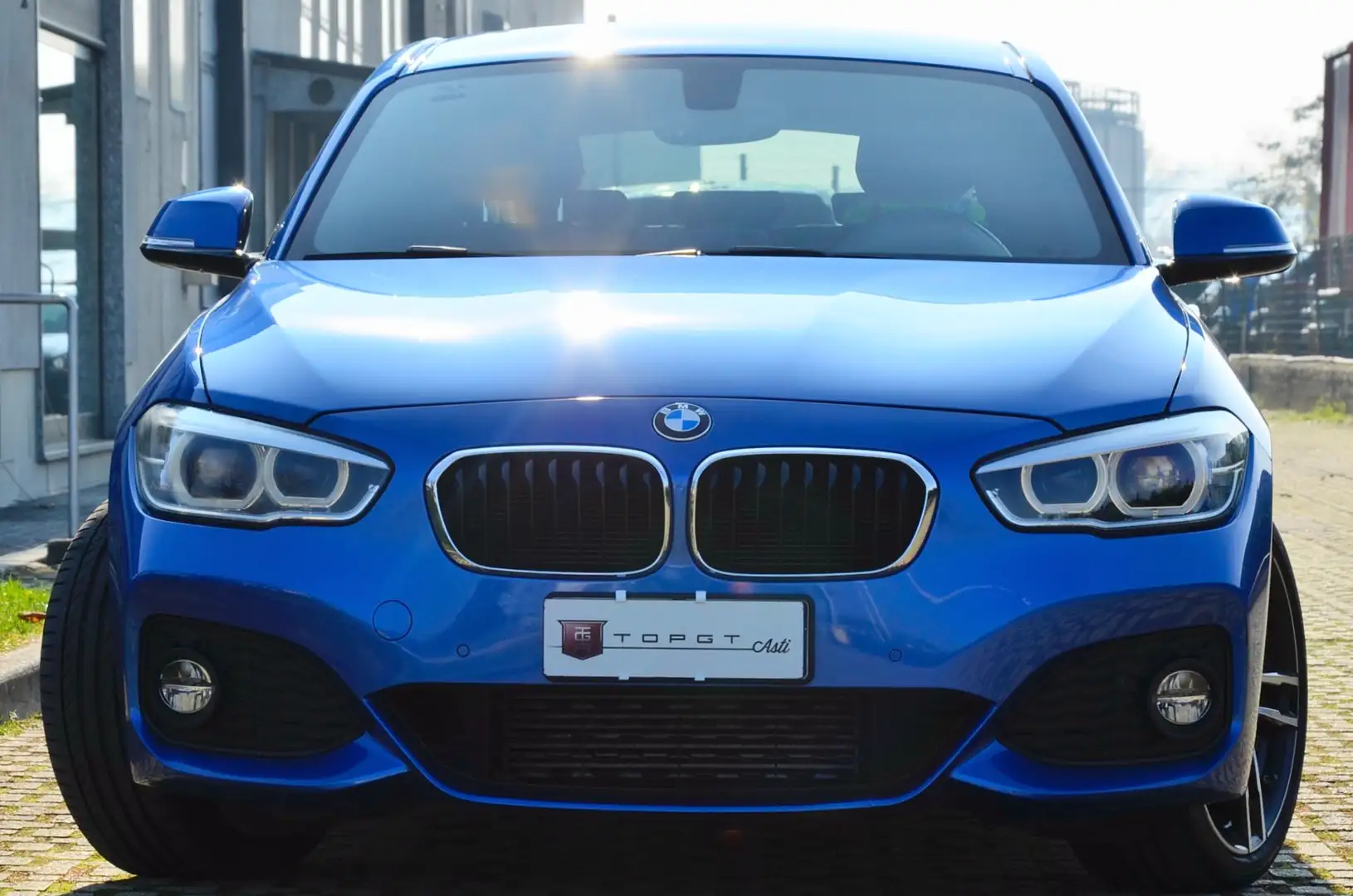 BMW 118 118d Msport 5p 150cv auto SERVICE UFF BMW, PERMUTE Blu/Azzurro - 2