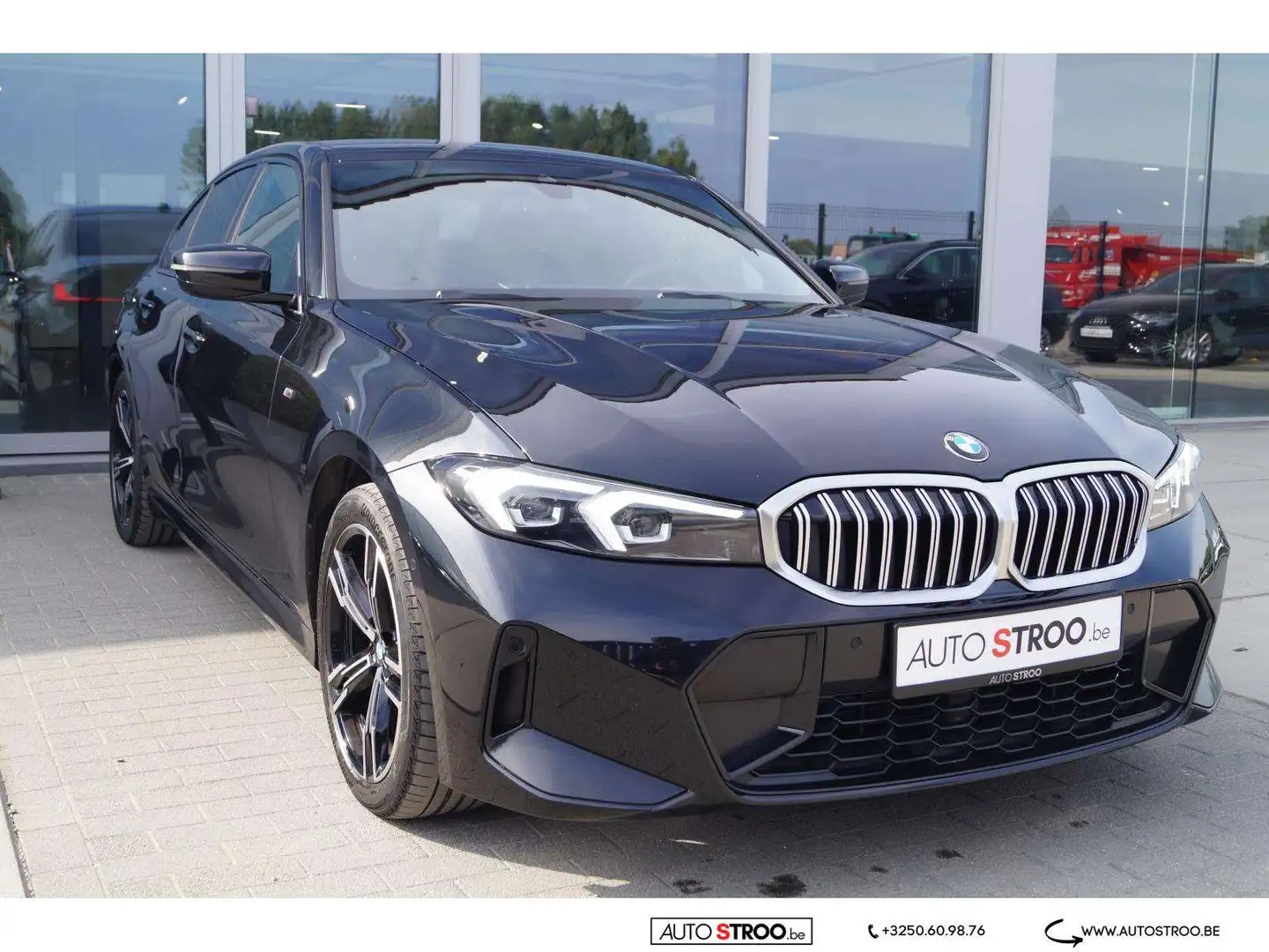 BMW 318 i LCI Aut. M sportpakket  LEDER  LED  camera Noir - 2