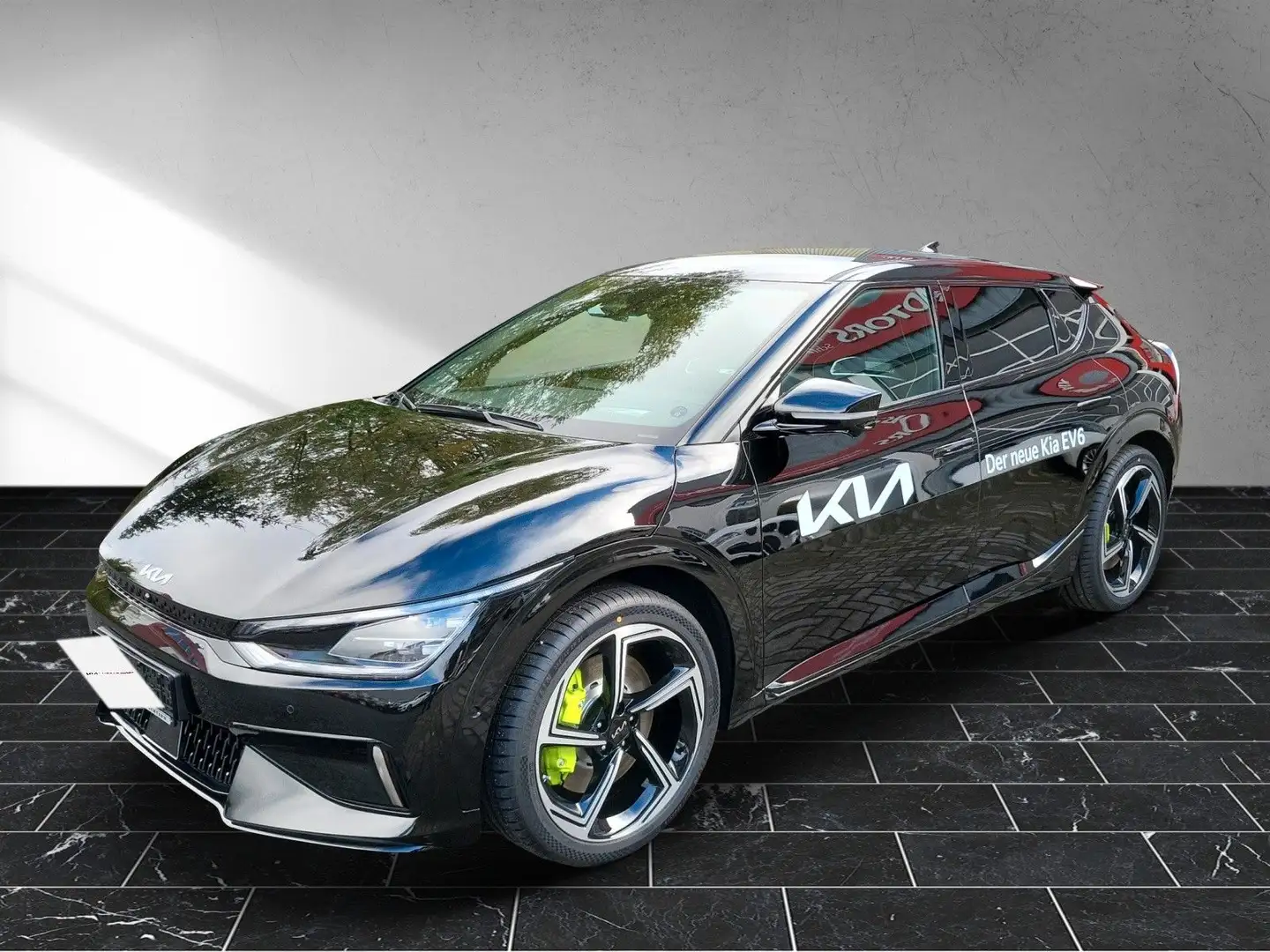 Kia EV6 77,4 kWh 585 PS Allradantrieb GT Schwarz - 1