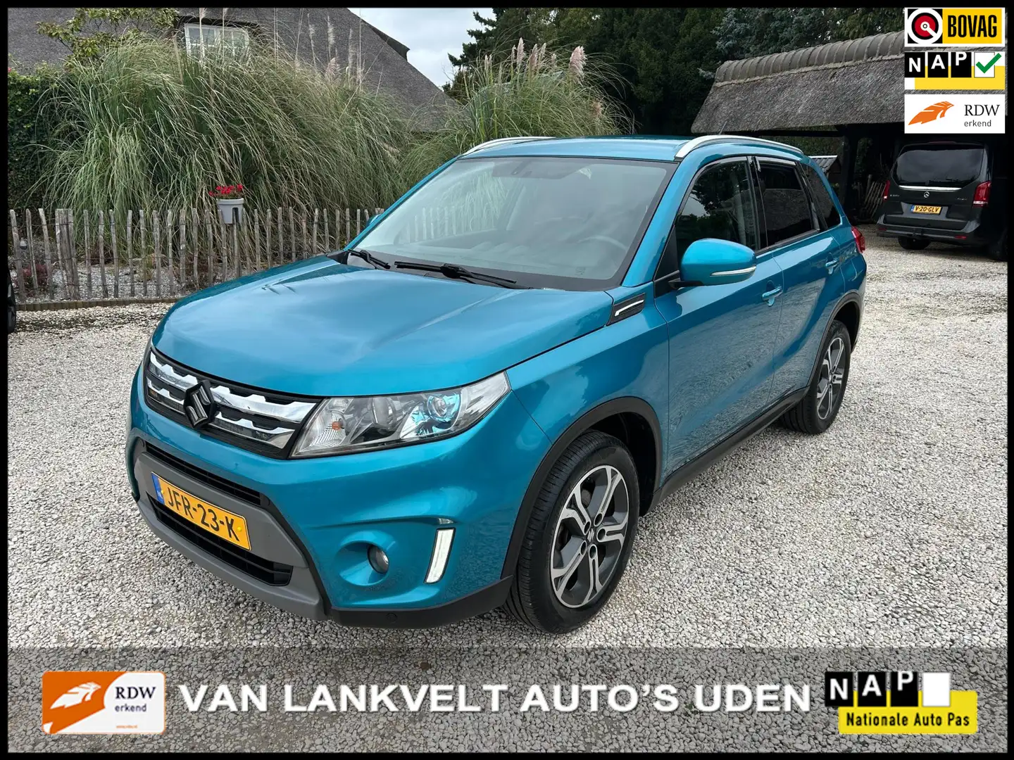 Suzuki Vitara 1.6 High executive Leder, Apple car play, Camera Blauw - 1