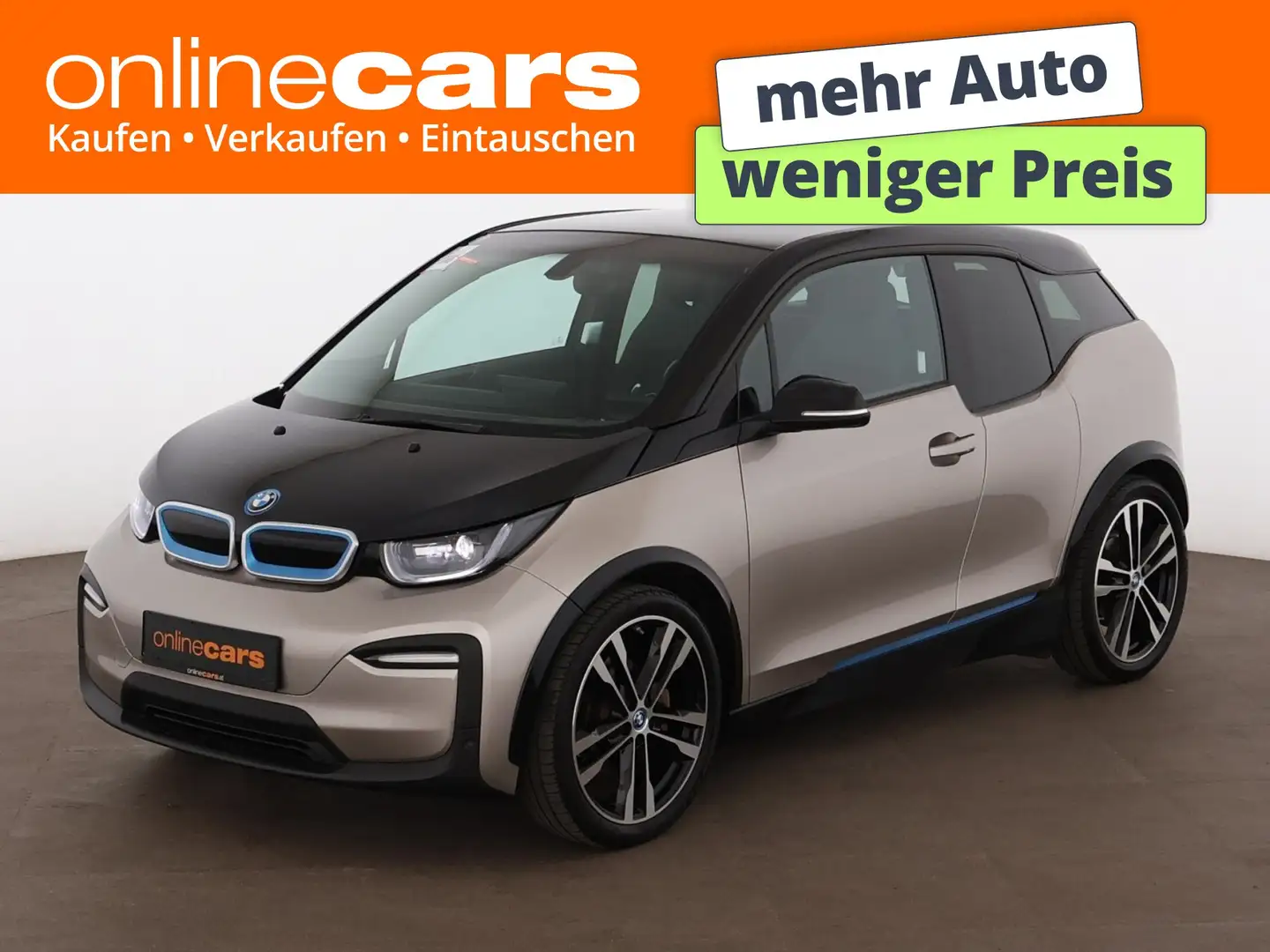 BMW i3 42kWh Aut LED WAERMEPUMPE NAVI SITZHZG TEMP Grau - 1