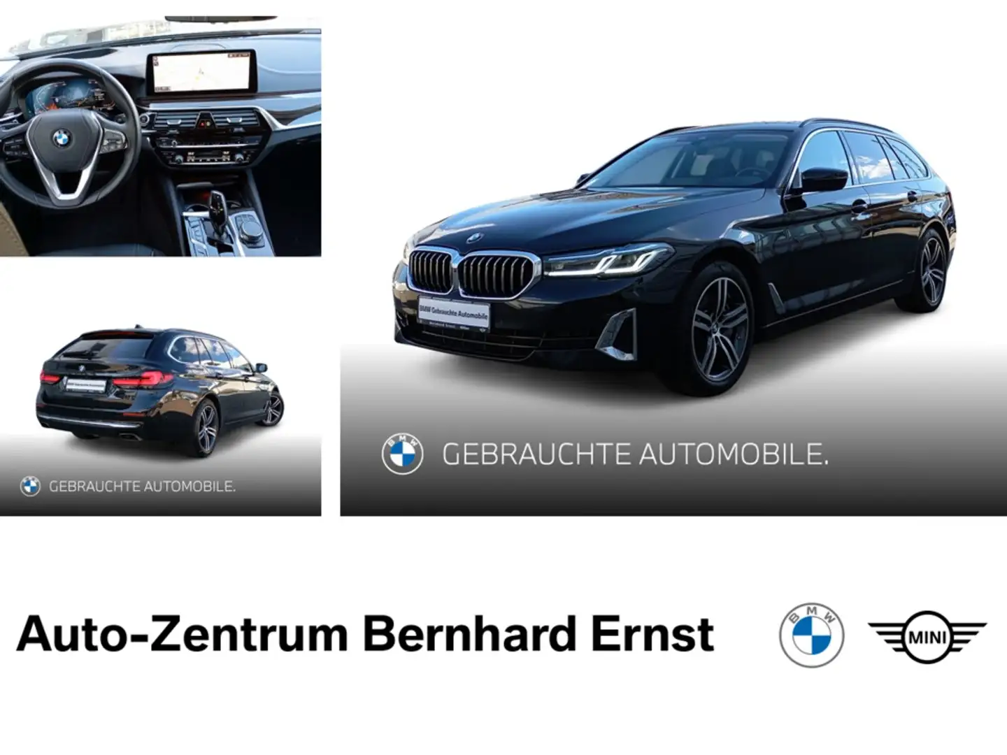 BMW 540 d xDrive Tour Luxury AHK Laserlicht Head-Up Zwart - 1