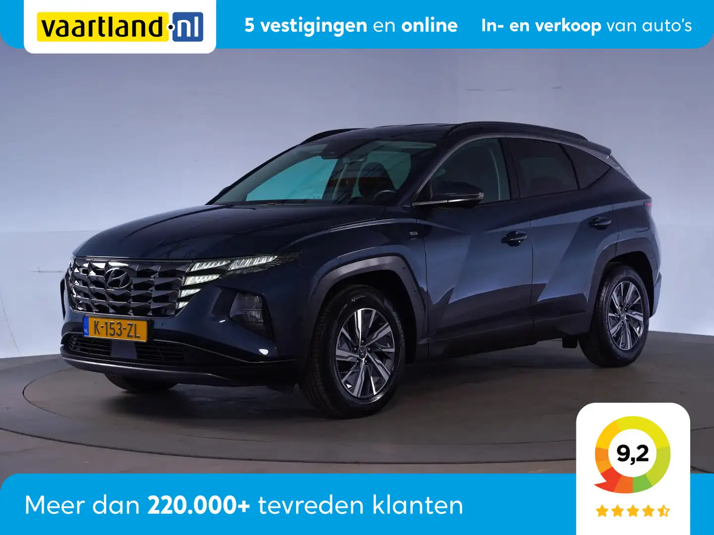 Hyundai TUCSON 1.6 T-GDI MHEV Comfort Aut. [ LED Trekhaak Adapt.c Blauw - 1