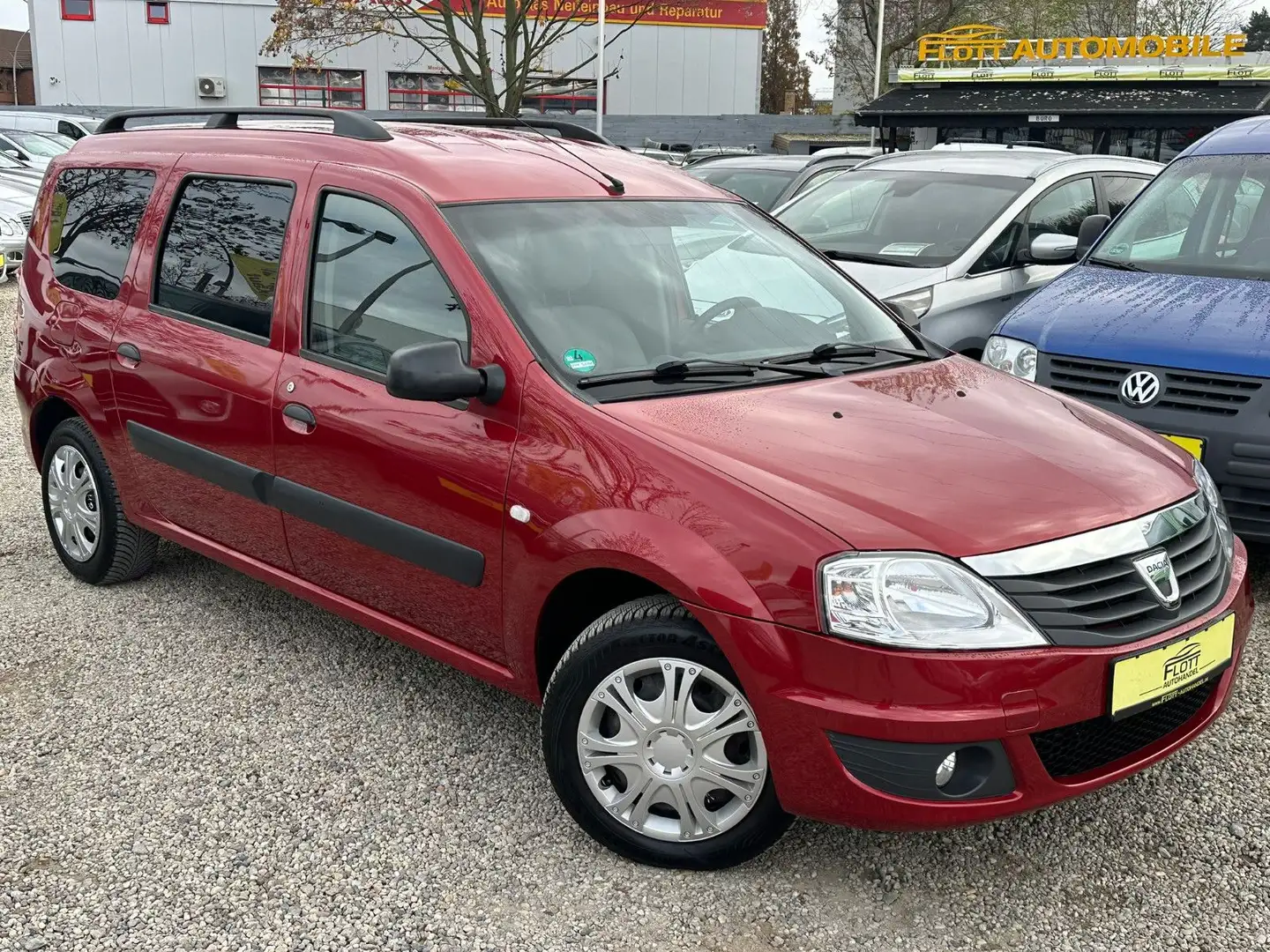 Dacia Logan MCV Ambiance*1.Hand*LPG*Klima*TÜV NEU Rot - 1