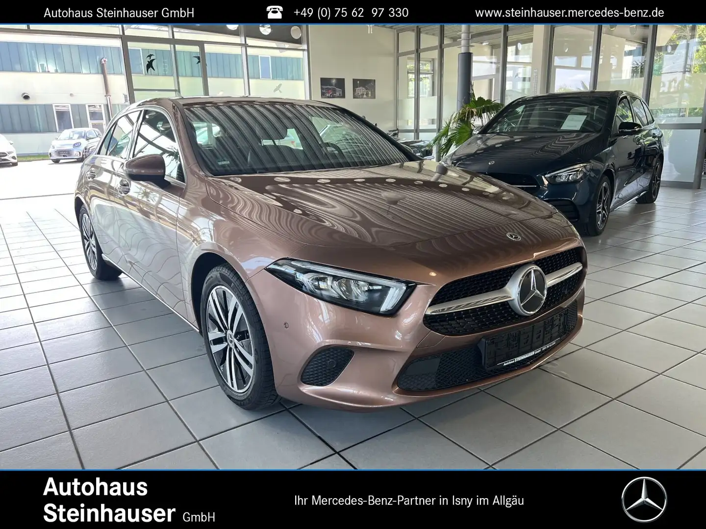 Mercedes-Benz A 200 A 200 Progressive/Navi/LED/AHK/Kamera/Ambienteb. Gold - 1