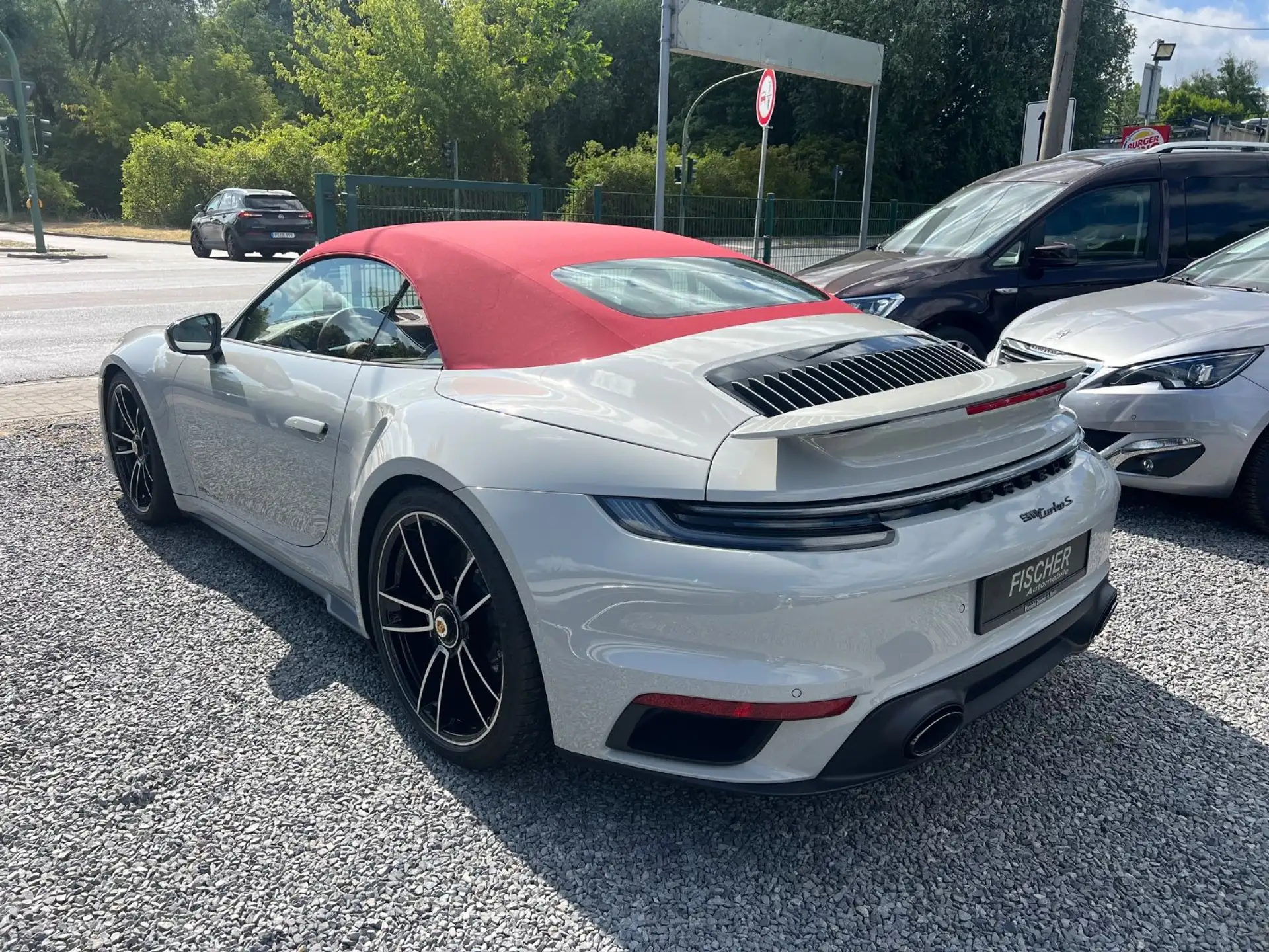 포르쉐 911 Turbo S Cabriolet 2021 화이트 사진 7