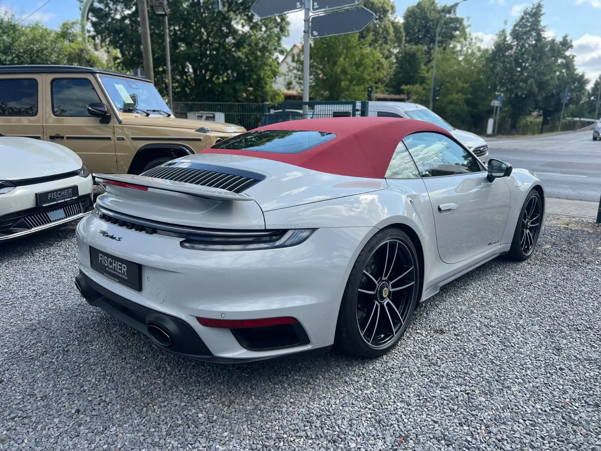 포르쉐 911 Turbo S Cabriolet 2021 화이트 사진 5