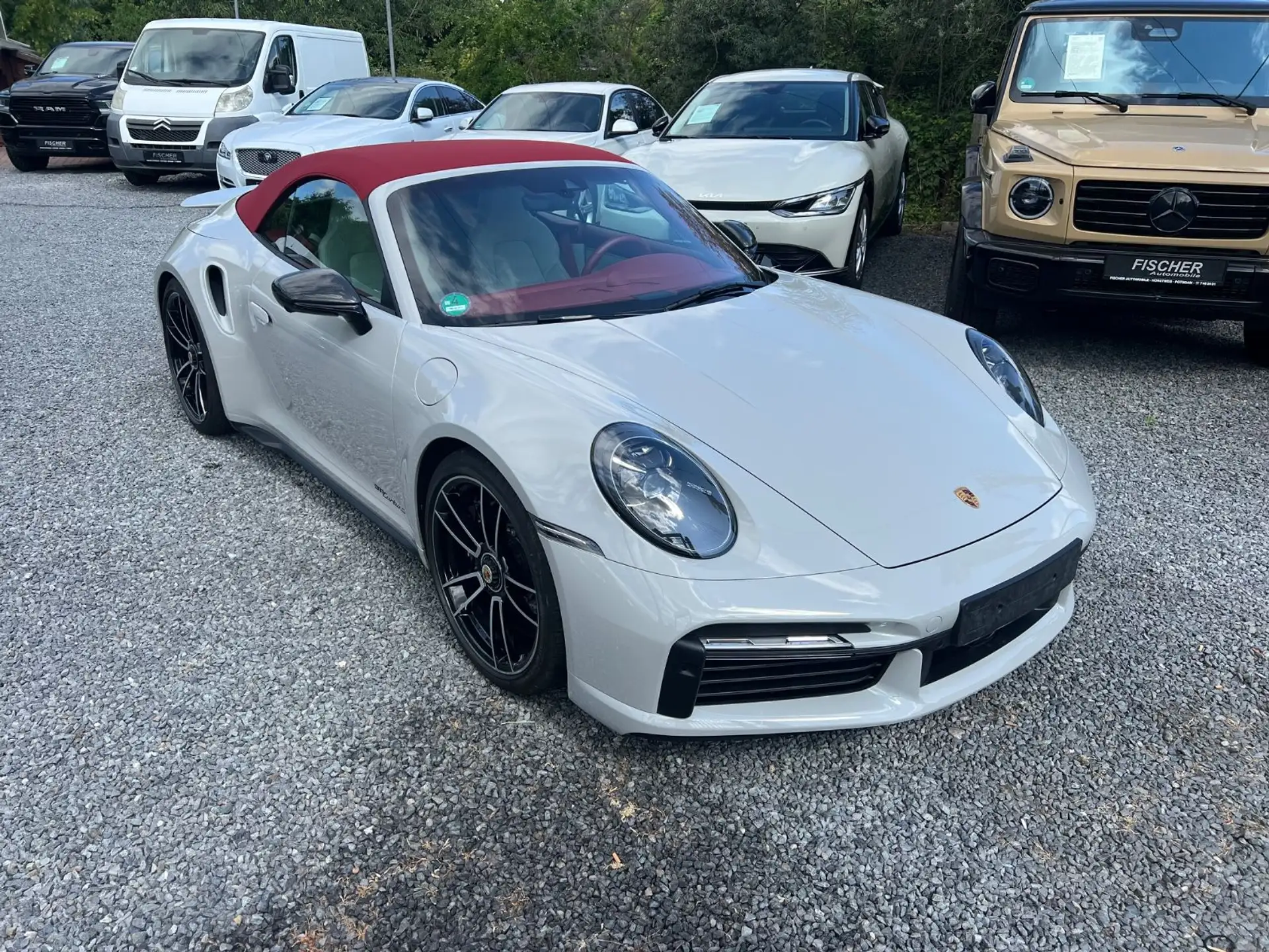 포르쉐 911 Turbo S Cabriolet 2021 화이트 사진 3
