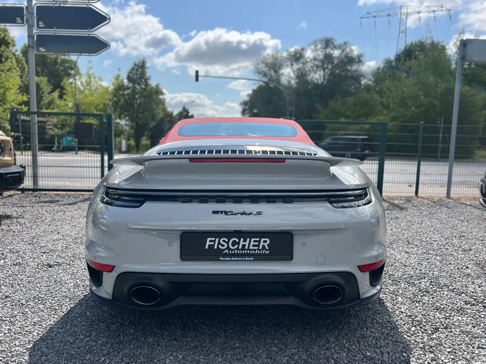 포르쉐 911 Turbo S Cabriolet 2021 화이트 사진 6