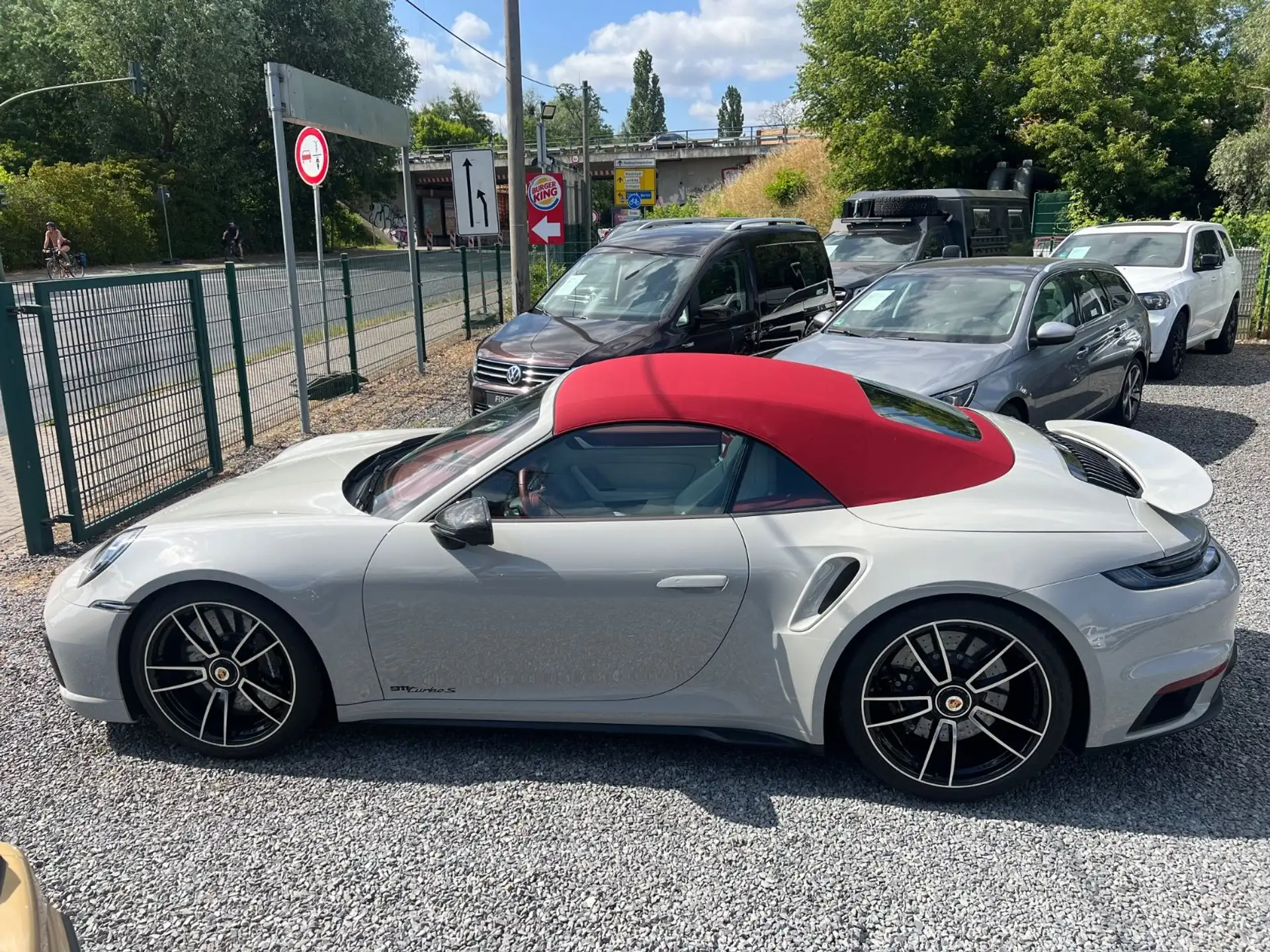 포르쉐 911 Turbo S Cabriolet 2021 화이트 사진 8