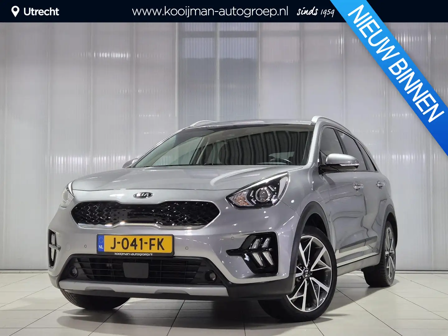 Kia Niro 1.6 GDi Hybrid DynamicPlusLine Apple Carplay/Andro Grijs - 1