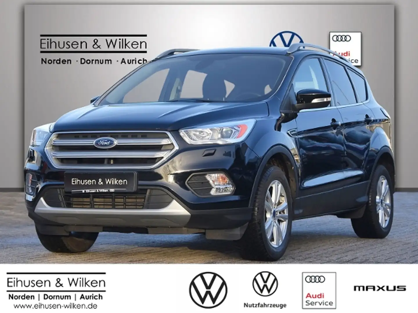 Ford Kuga 1.5+ECO BOOST+BUSINESS EDITION+AHK+ Nero - 1
