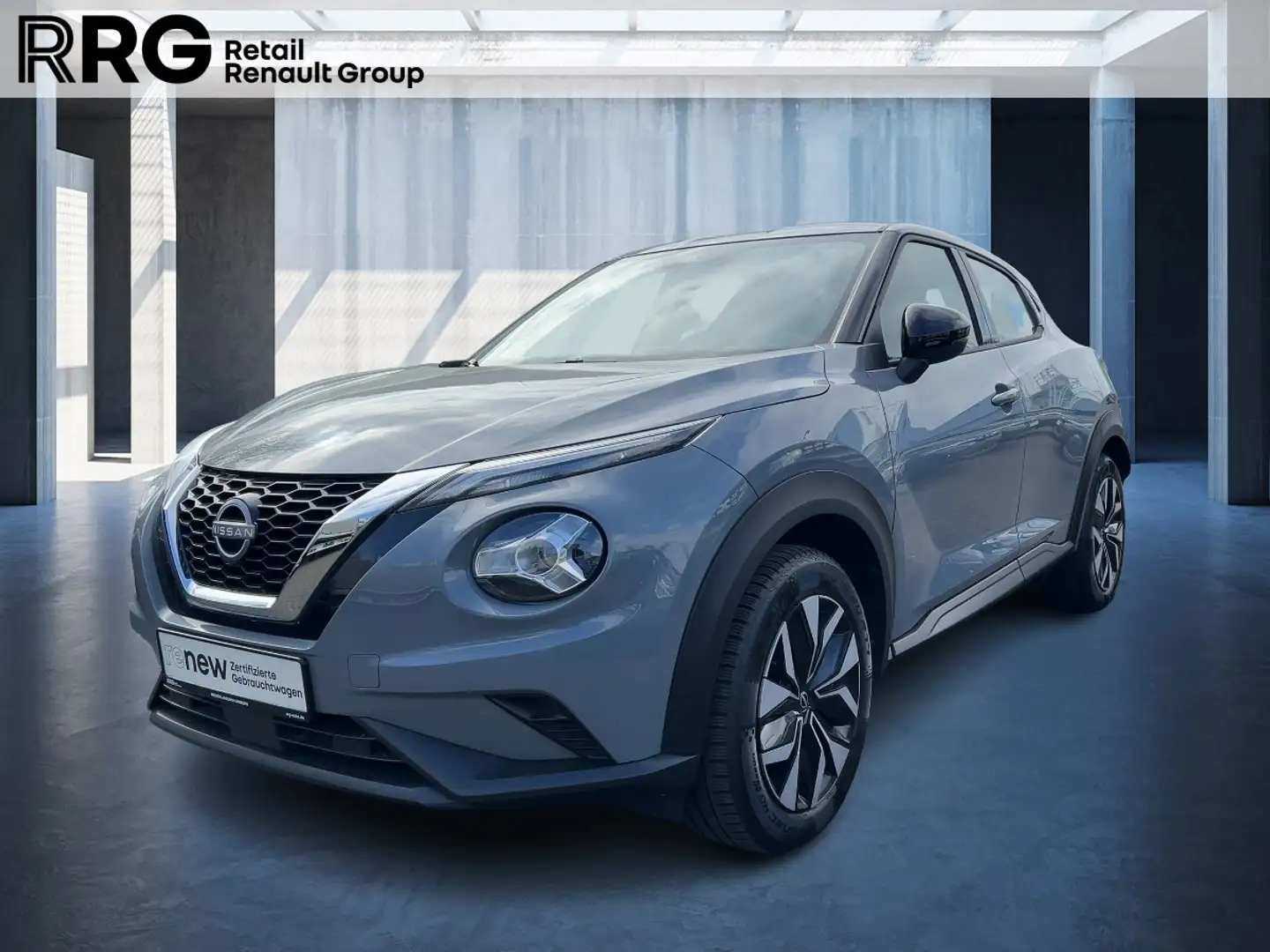 Nissan Juke Acenta SHZ LED Kamera Navi Grau - 1