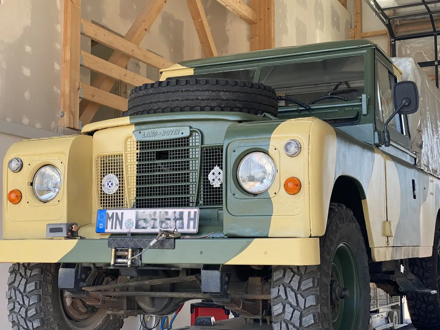 Land Rover Series Serie III 109 PickUp Vert - 2