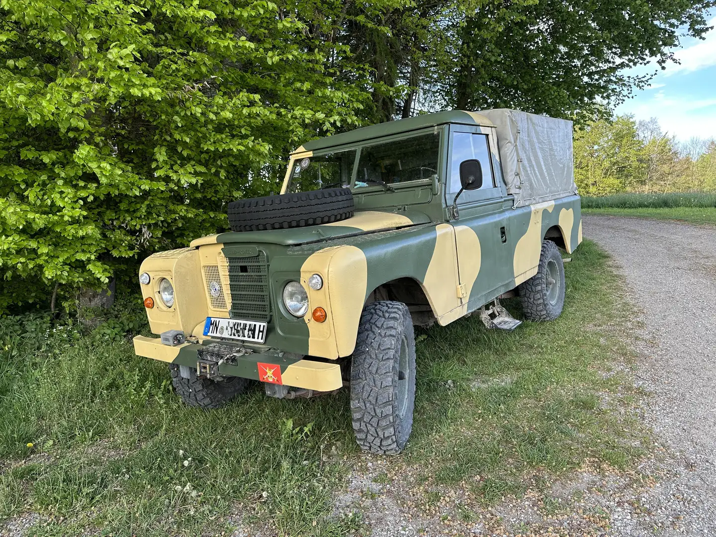 Land Rover Series Serie III 109 PickUp Vert - 1