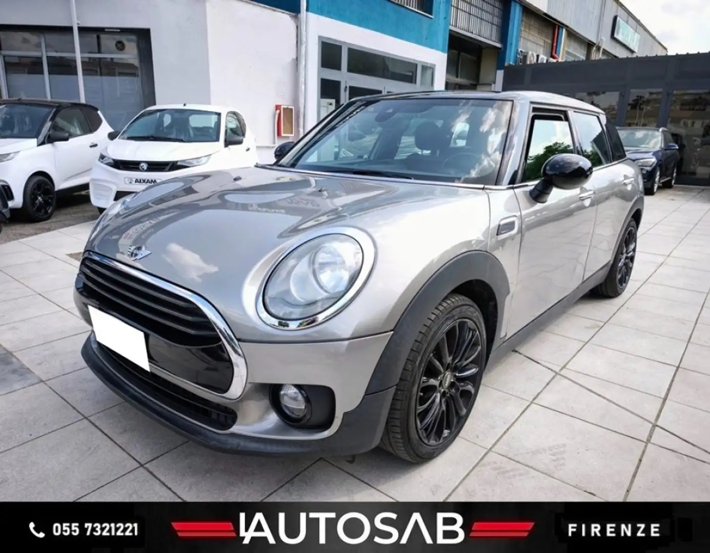 MINI Cooper D Clubman 2.0 Hype Automatic Navi Grijs - 1