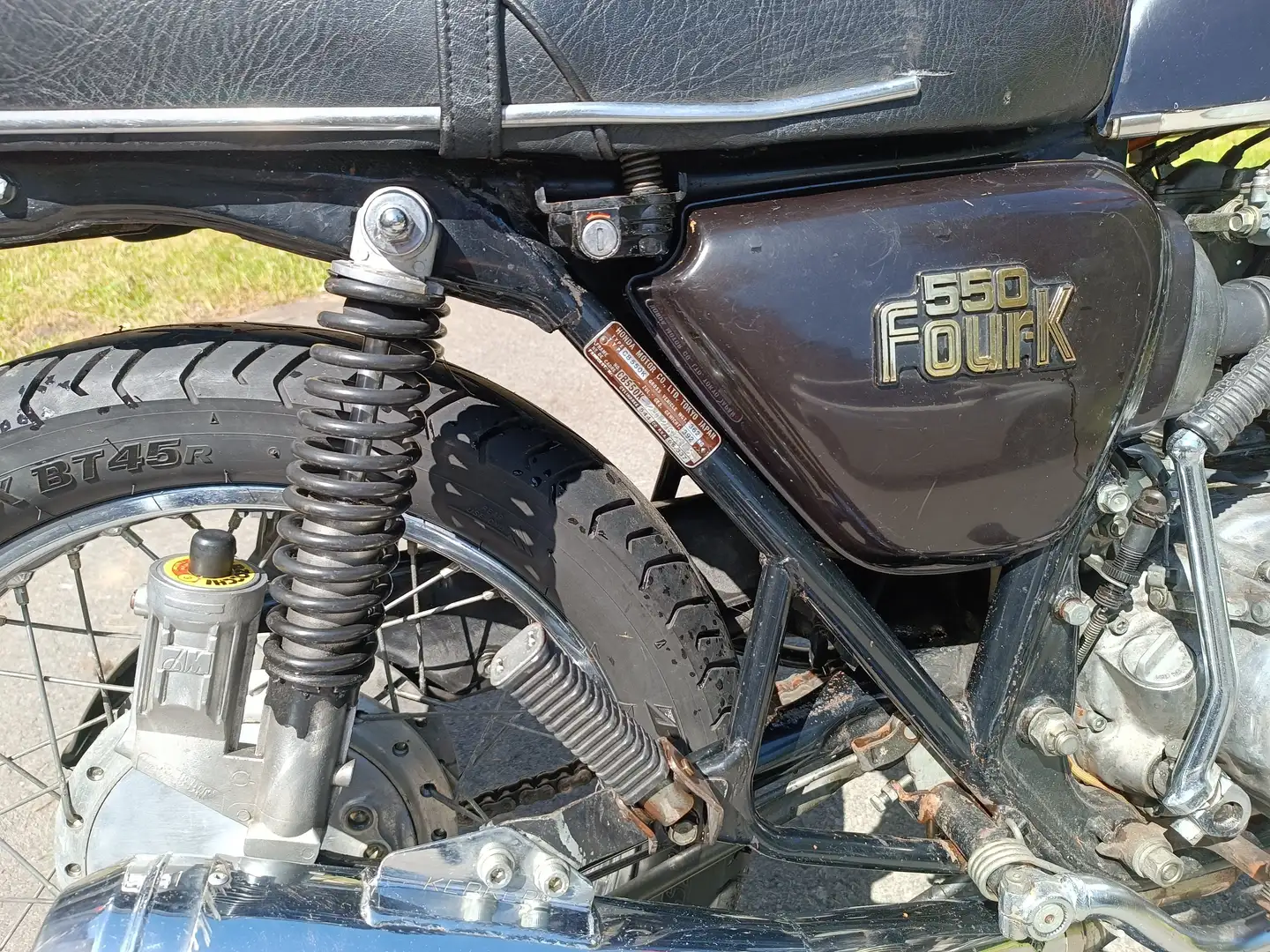 Honda CB 550 Czarny - 2