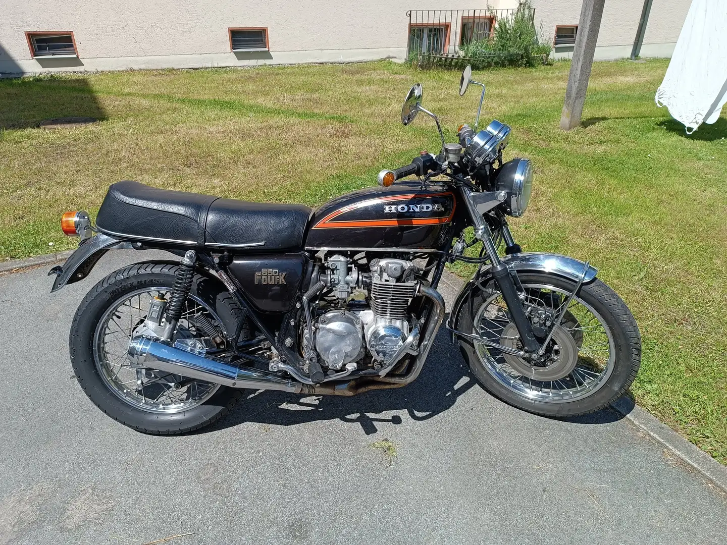 Honda CB 550 Czarny - 1