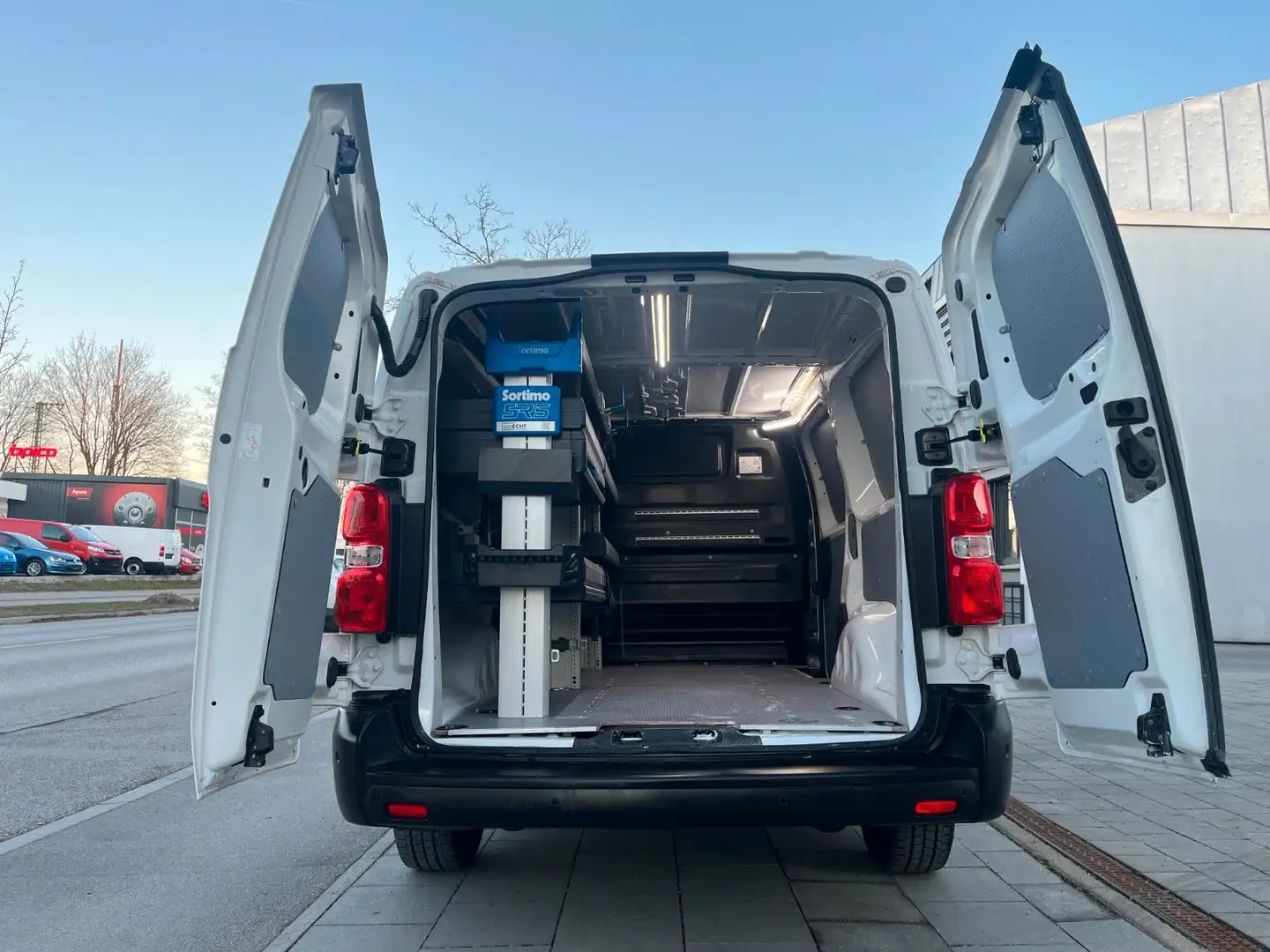 Opel Vivaro L Kasten Edition Lang L3 SORTIMO REGALE Wit - 1