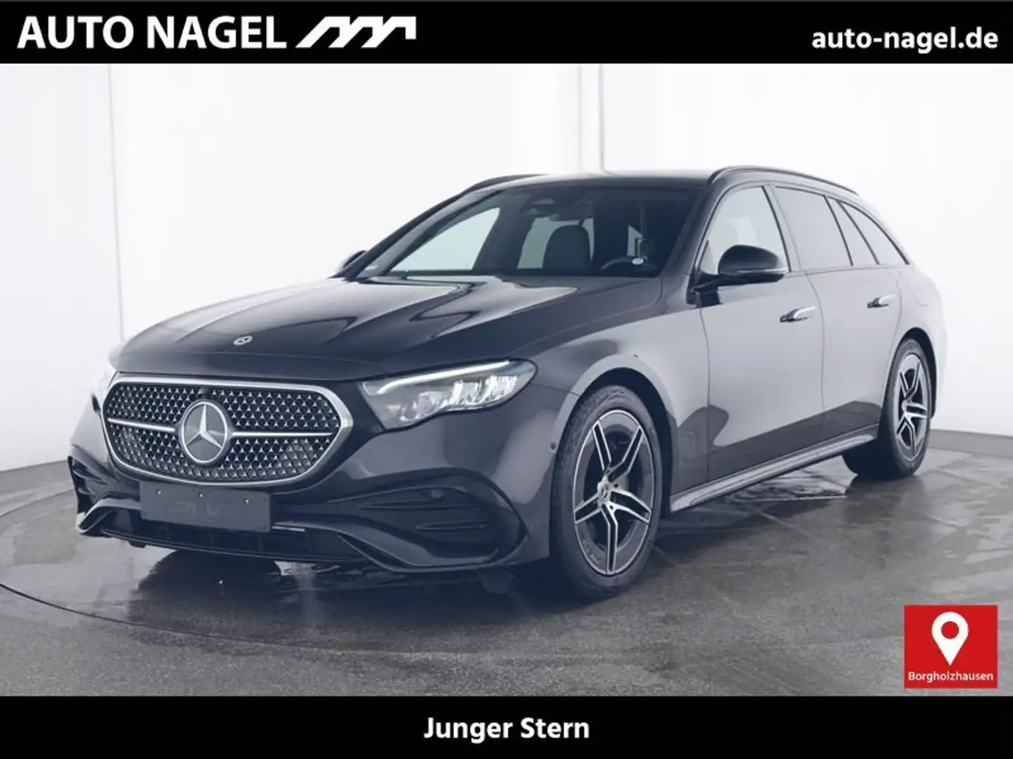 Mercedes-Benz E 300 E 300 T e AMG AHK+NIGHT+LED+KAMERA+NAVI+TOTW+DAB Grau - 1