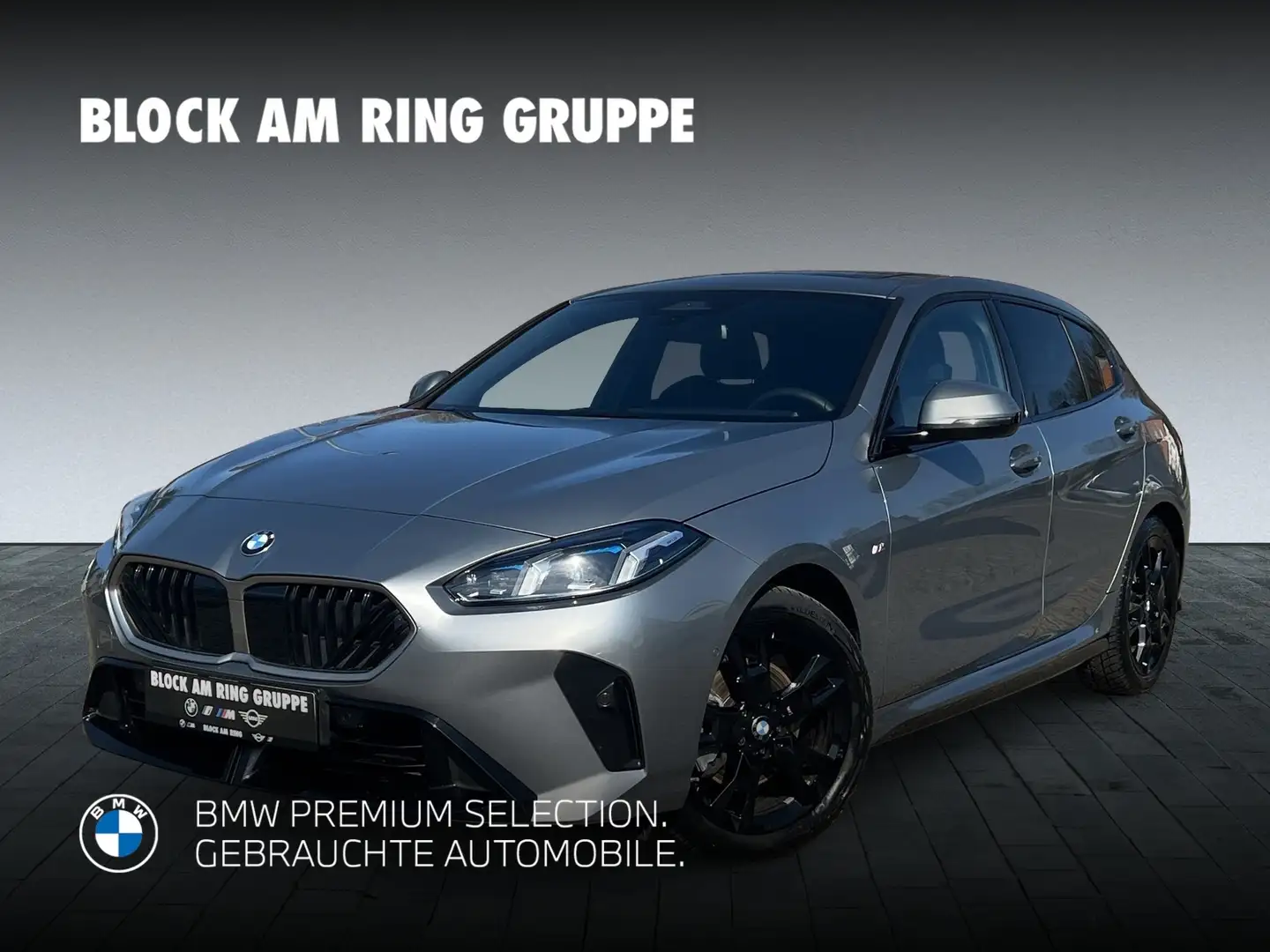 BMW 118 d M Sportpaket DA PA AHK RFK Carplay Pano Grijs - 1