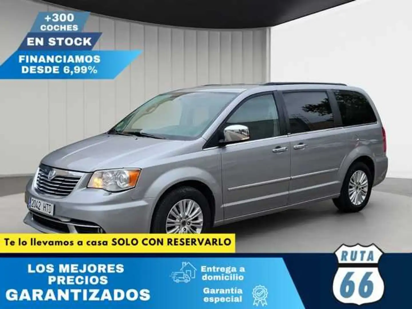 Lancia Voyager 2.8CRD Silver Aut. Gris - 1